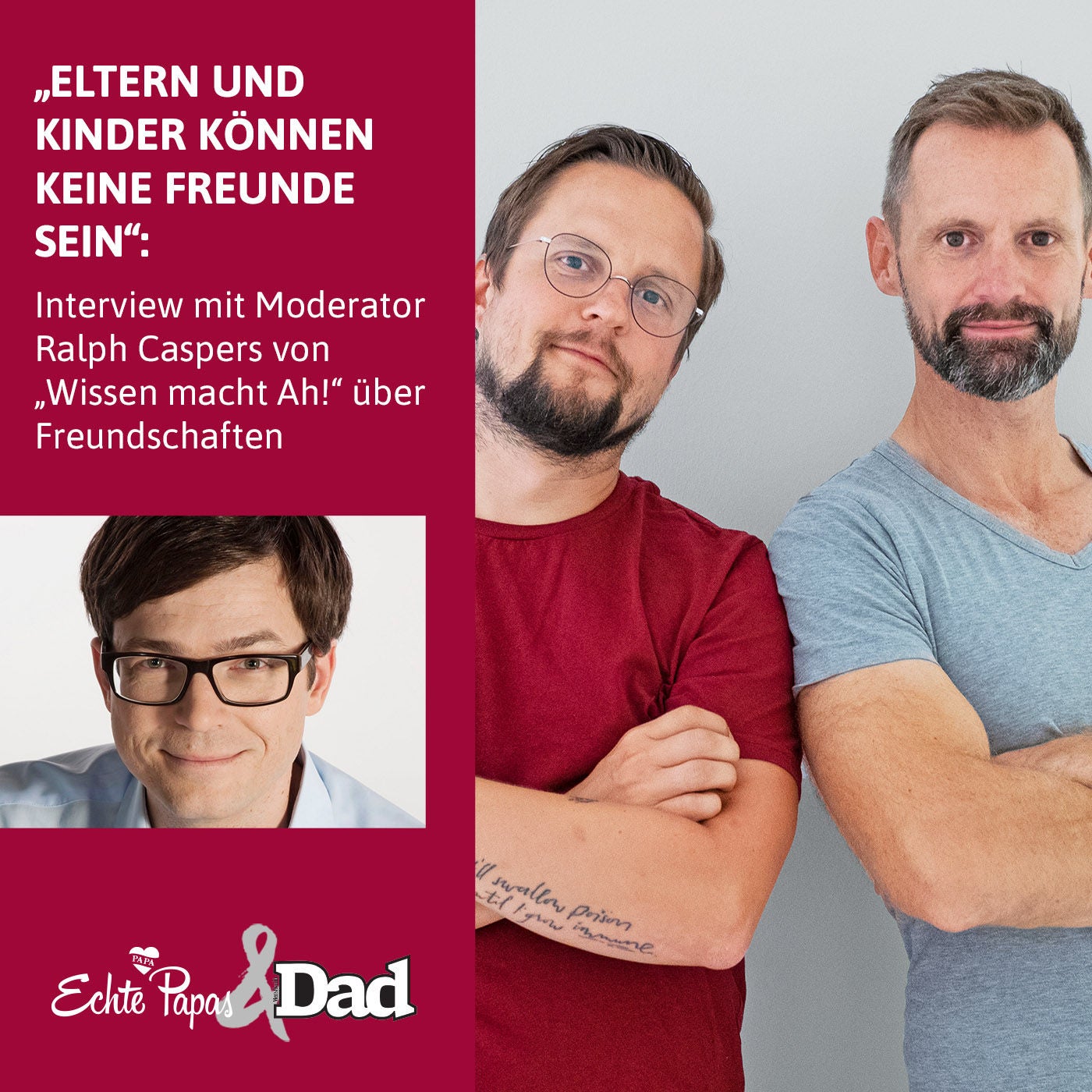 „Eltern und Kinder können keine Freunde sein“: Interview mit TV-Moderator Ralph Caspers von „Wissen macht Ah!“