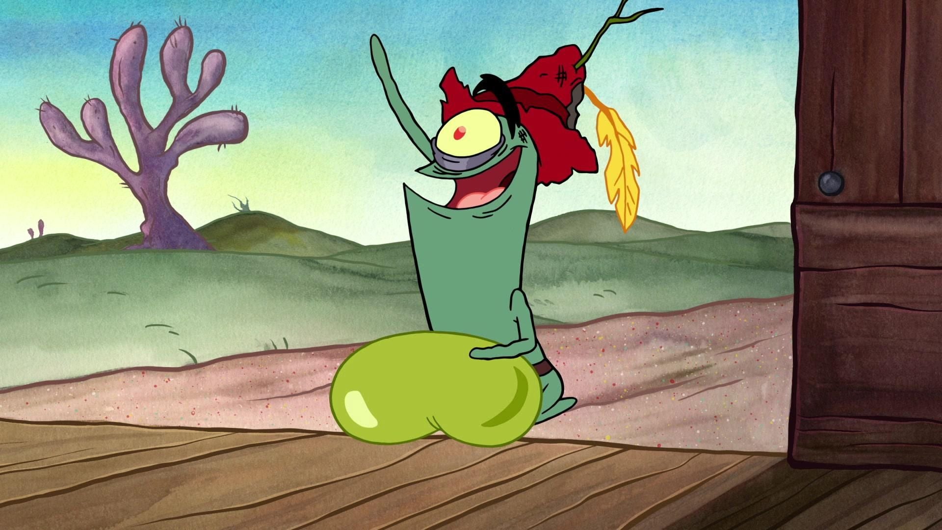 Plankton und die Zauberbohne