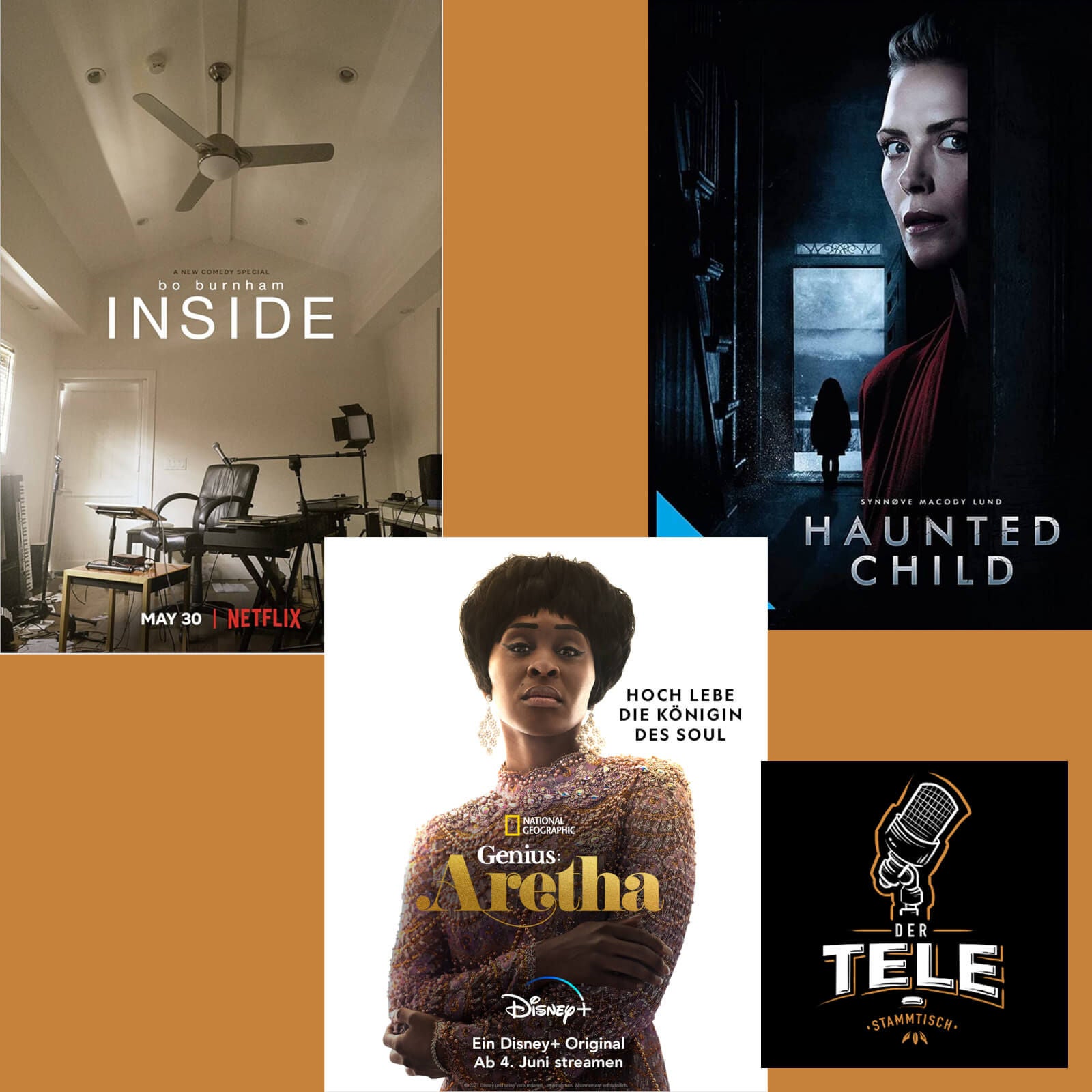 "Bo Burnham INSIDE", "Genius Aretha" und "Haunted Child"