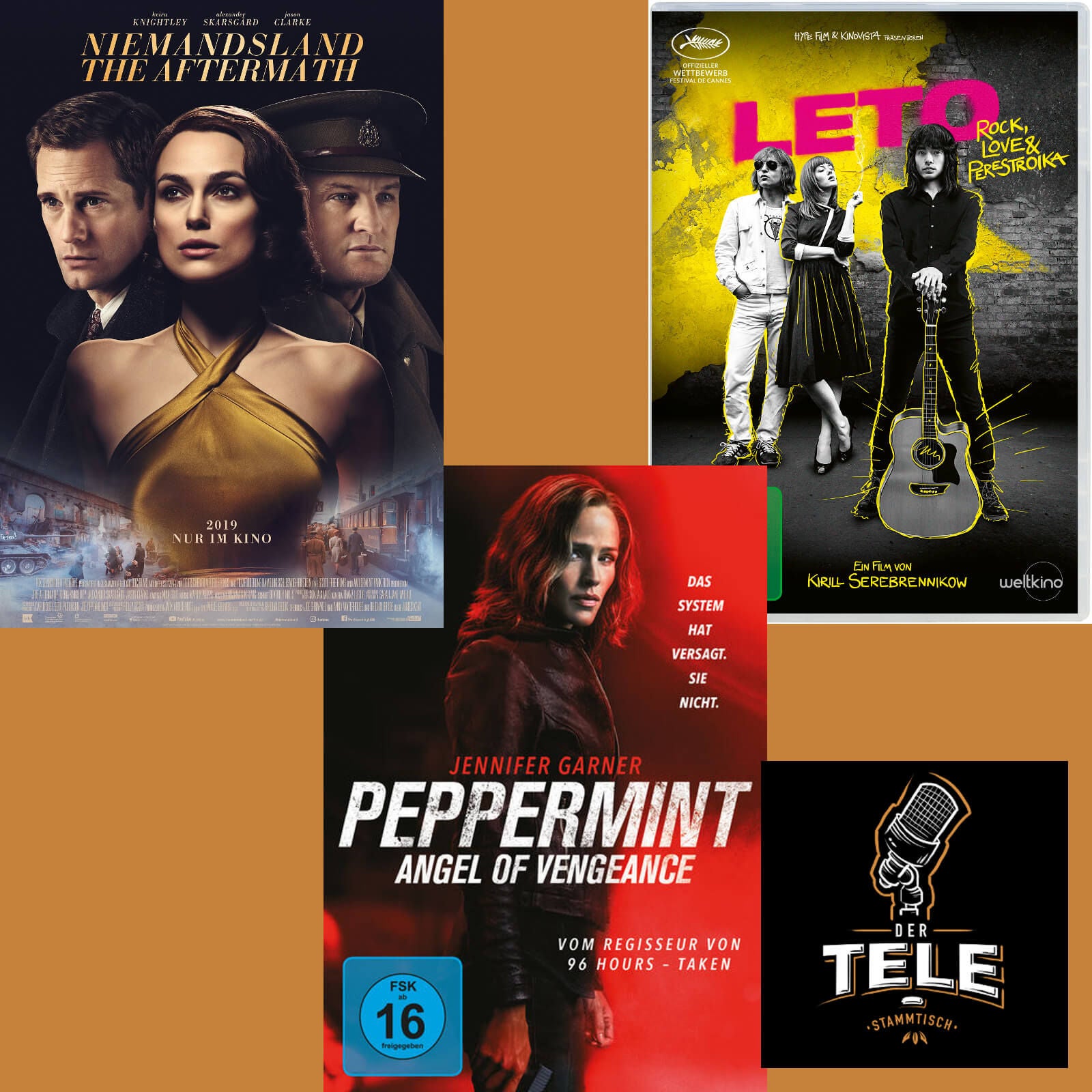 Reviews - "Niemandsland - The Aftermath", "Peppermint - Angel of Vengeance" und "Leto"