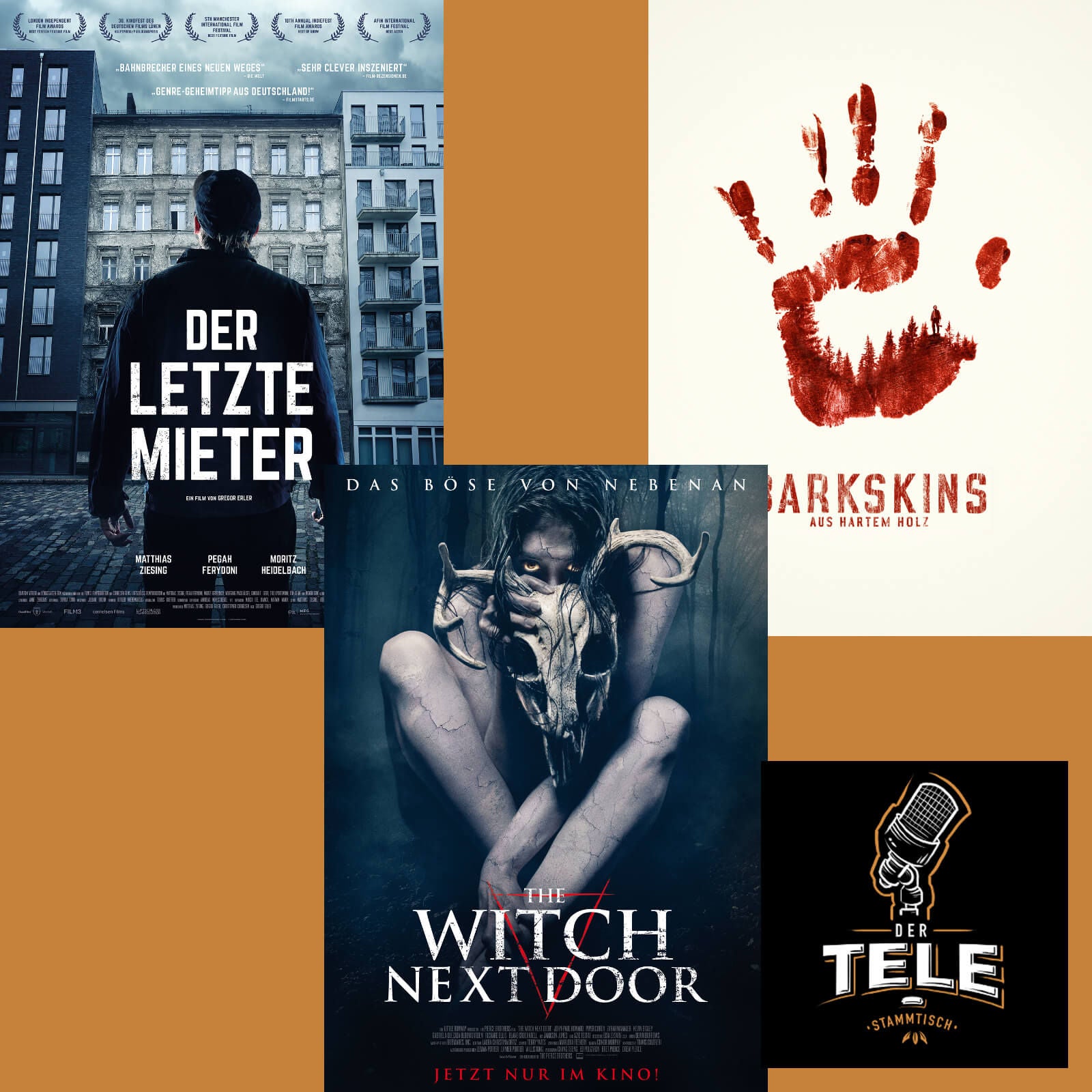 "Der Letzte Mieter", "The Witch Next Door" und "Barkskins"