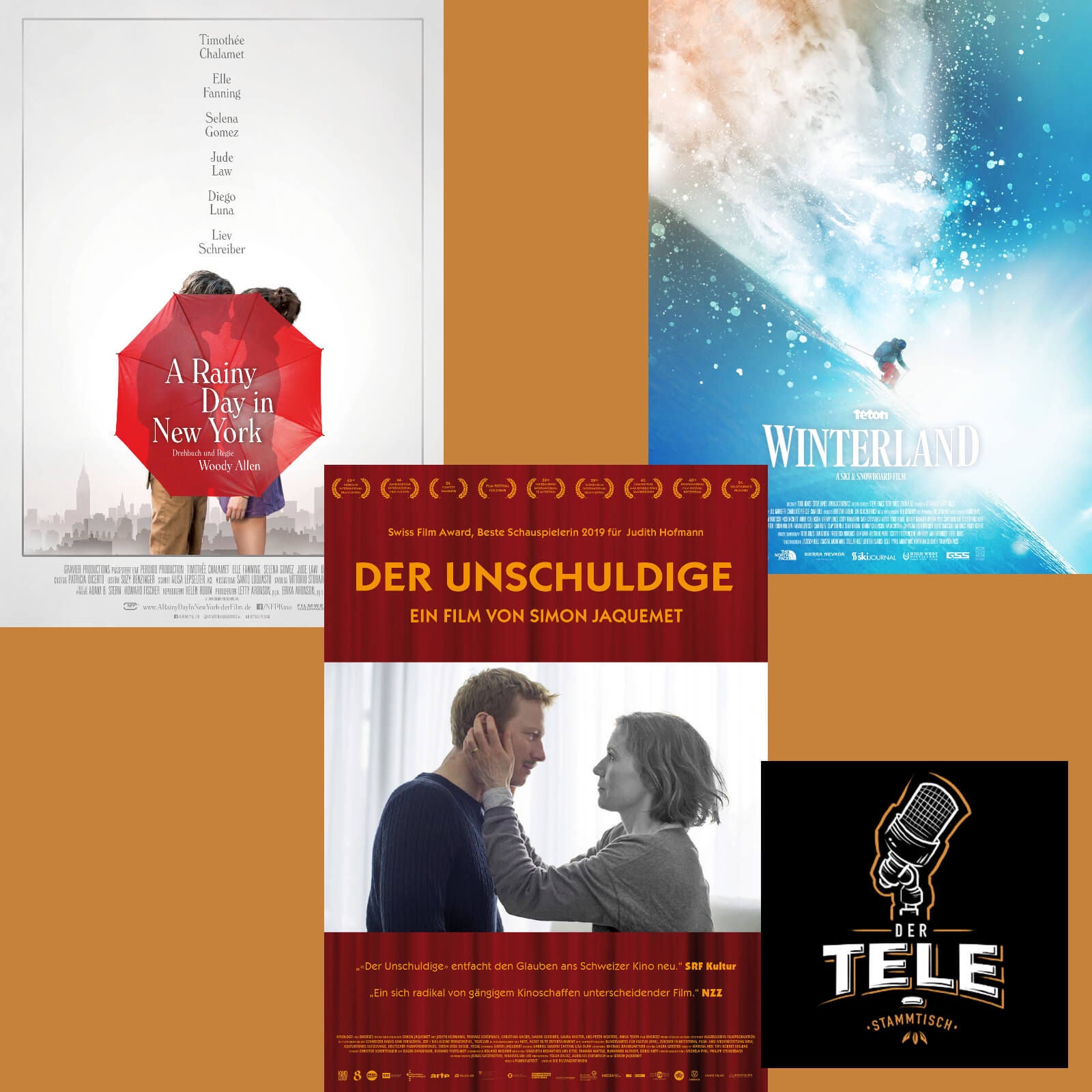 Reviews - "A Rainy Day In New York", "Der Unschuldige" und "Winterland"