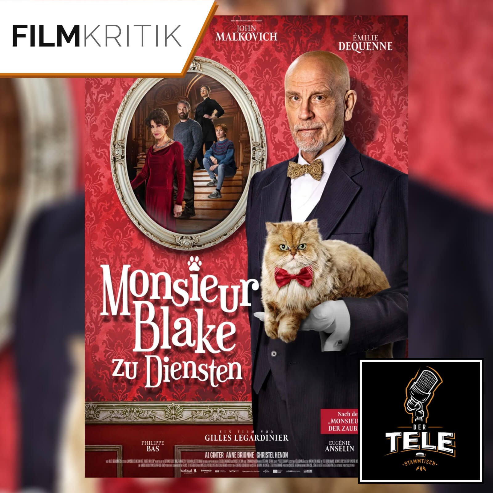 Monsieur Blake zu Diensten | Ein Malkovich und eine Mieze