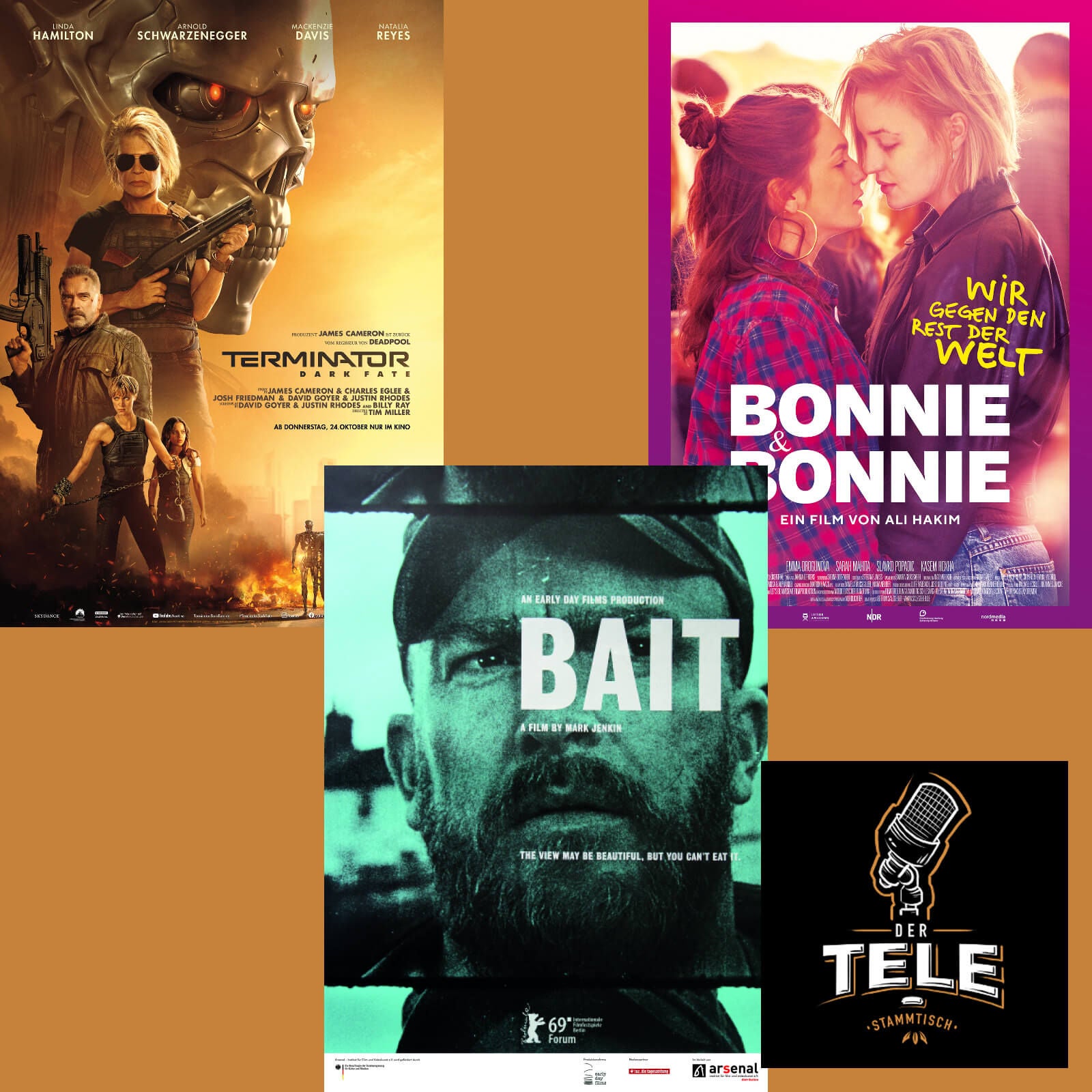 Reviews - "Terminator: Dark Fate", "Bait" und "Bonnie & Bonnie"