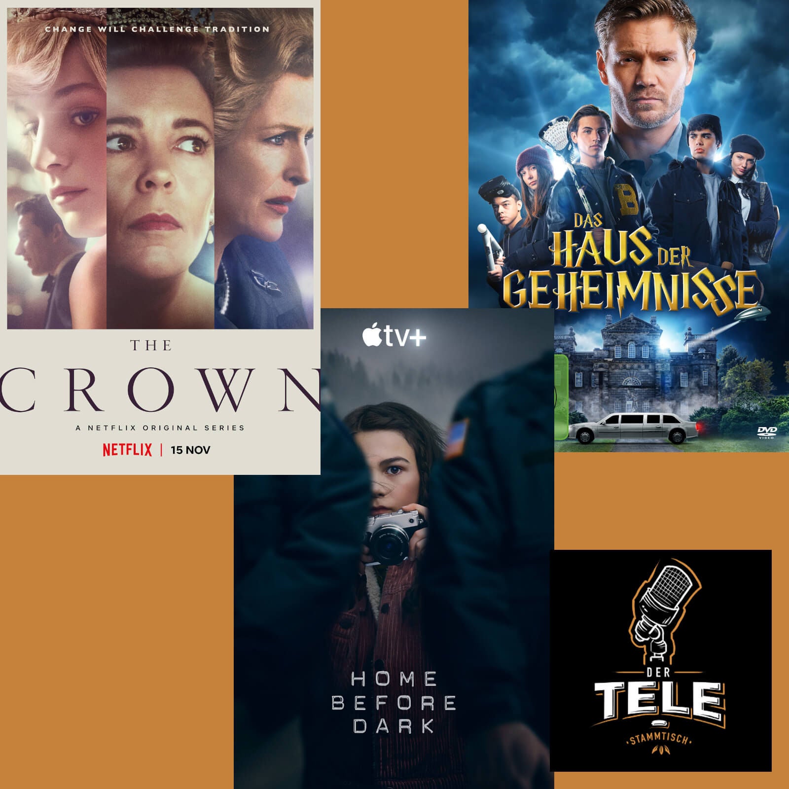 "The Crown (Staffel 4)", "Home Before Dark" und "Das Haus Der Geheimnisse"