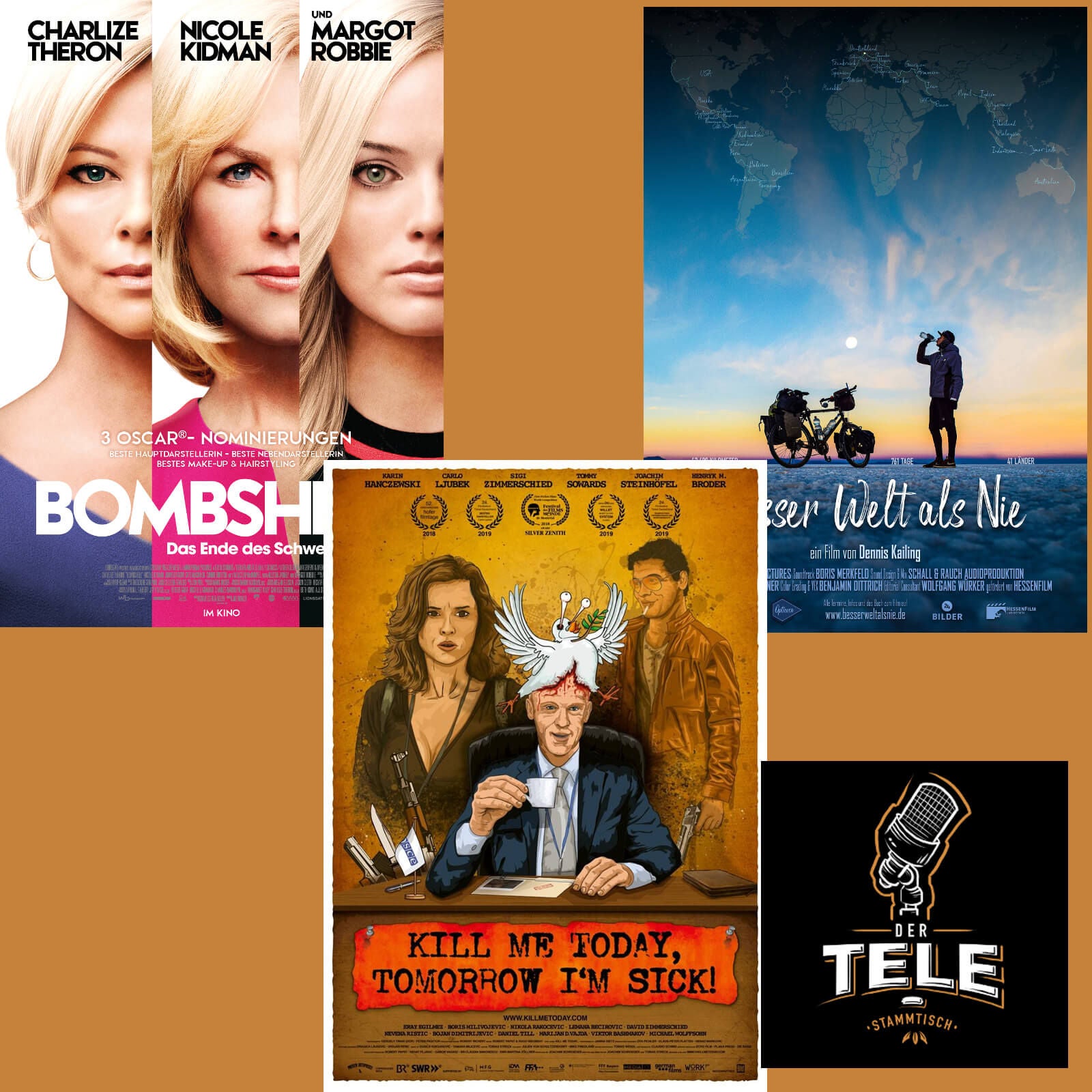 "Bombshell", "Kill Me Today, Tomorrow I'm Sick!" und "Besser Welt Als Nie"