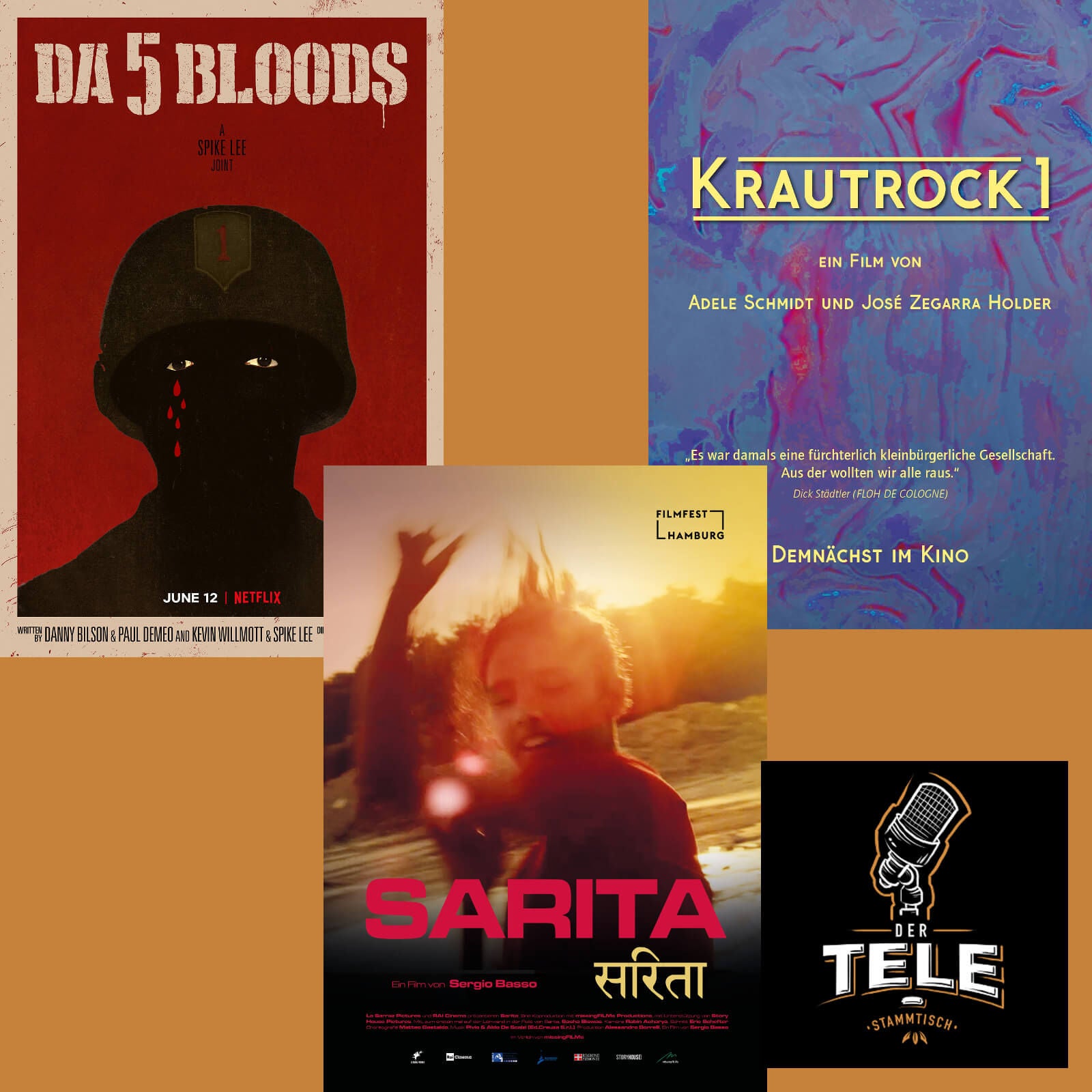 "Da 5 Bloods", "Sarita" und "Krautrock1"