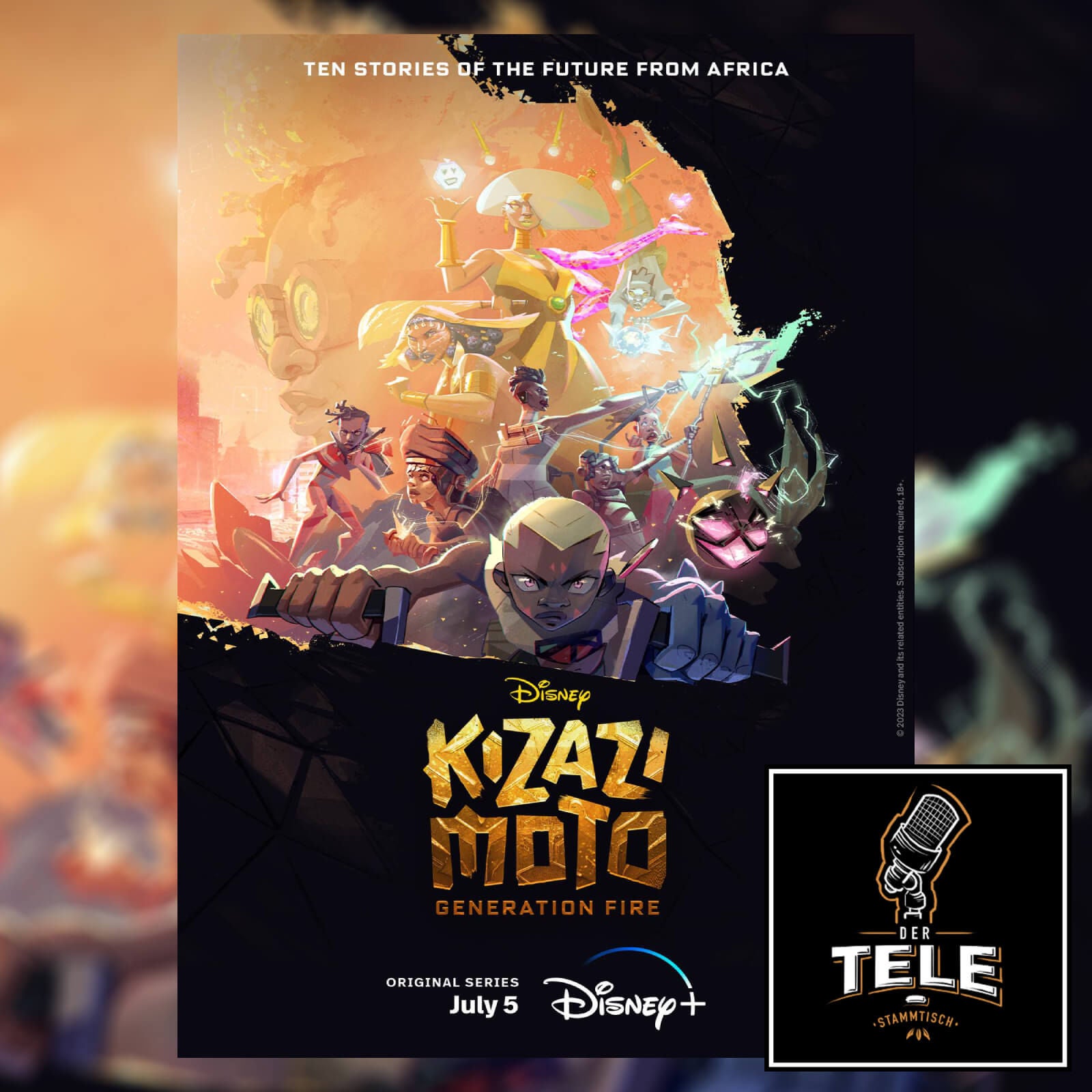 Kizazi Moto: Generation Fire - Animation made in Africa (Disney+)