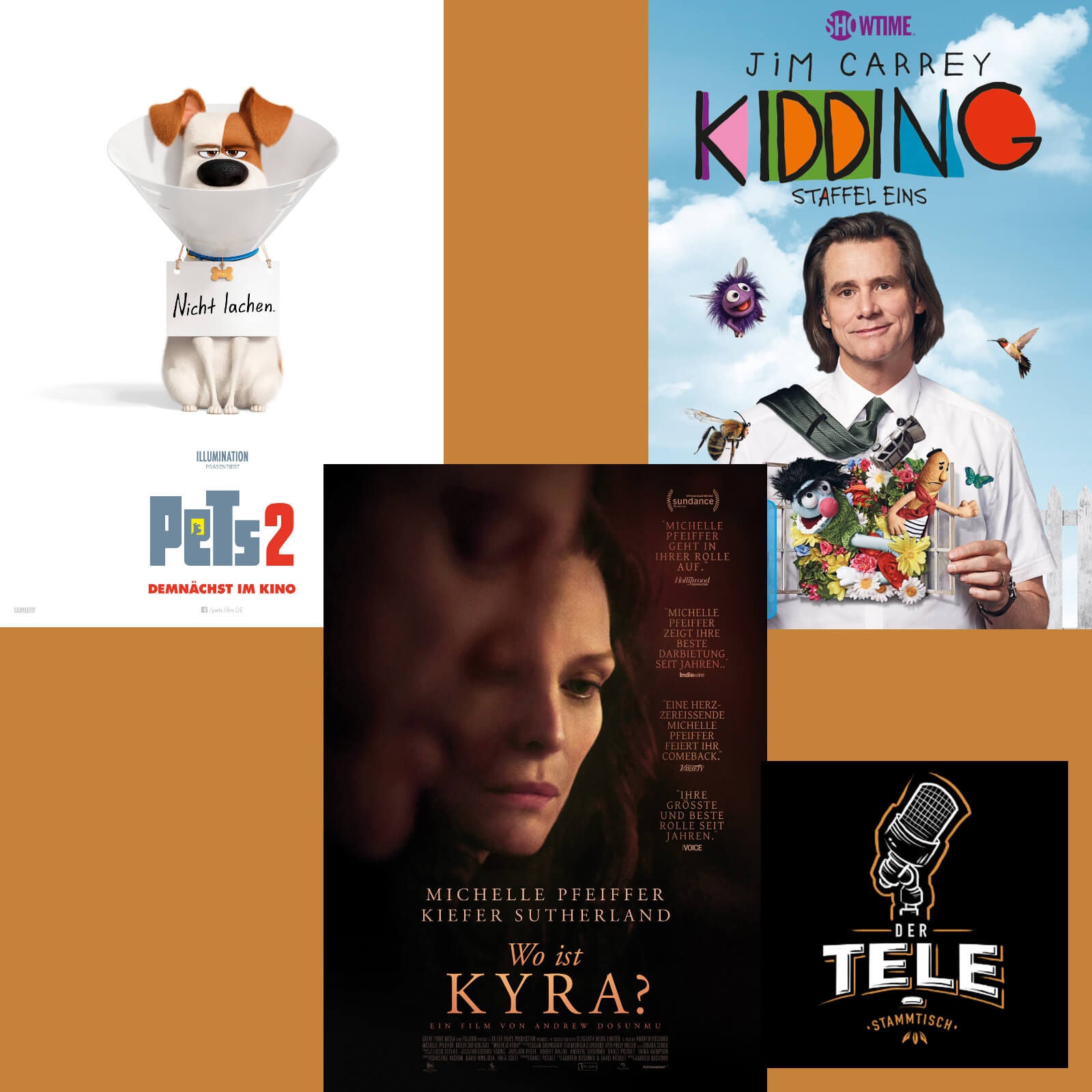 Reviews - "Pets 2"+Interview mit Senna Gammour, "Wo Ist Kyra?" und "Kidding"