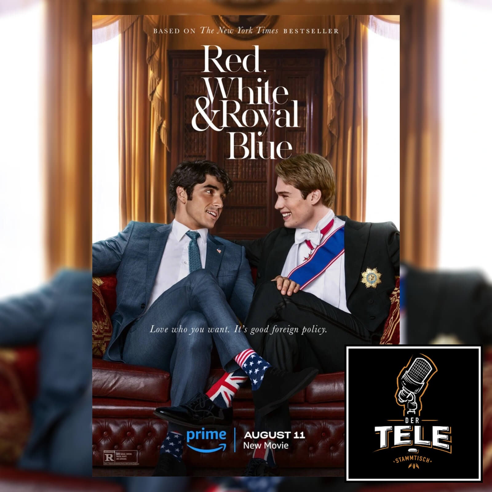 Royal Blue - Rot, Weiß und Königlich Blau (Prime)