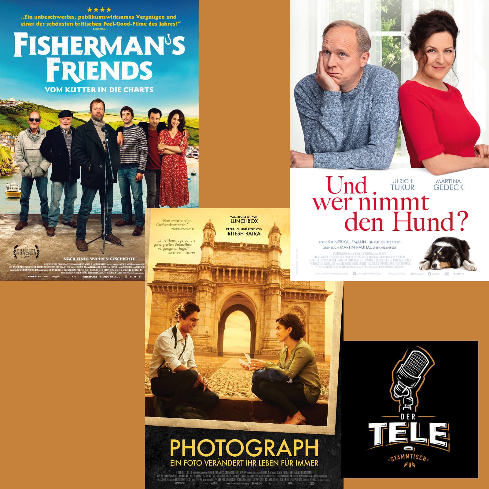 Reviews - "Fisherman's Friends", "Photograph" und "Und Wer Nimmt Den Hund?"