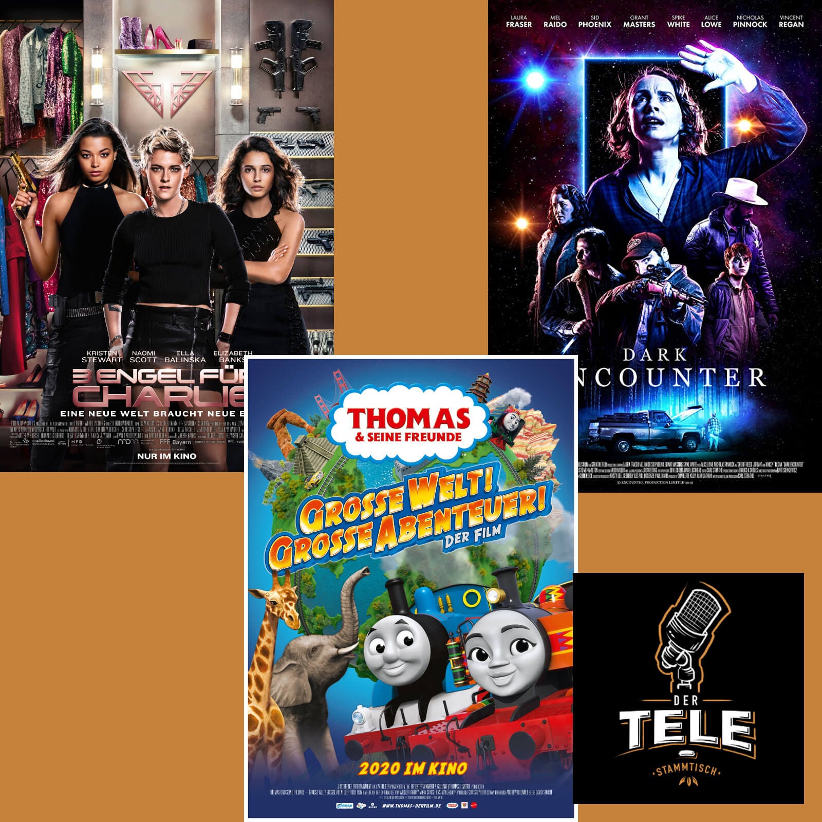 Review - "3 Engel Für Charlie", "Thomas & Seine Freunde" und "Dark Encounter"