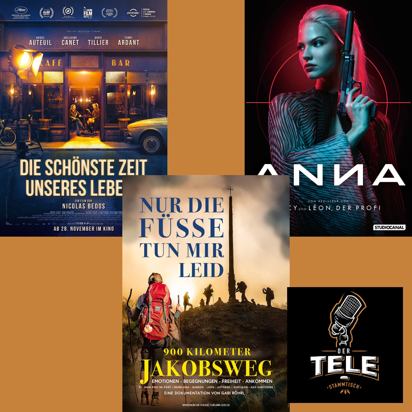 Reviews - "Die Schönste Zeit Unseres Lebens", "Nur Die Füße Tun Mir Leid" und "Anna"