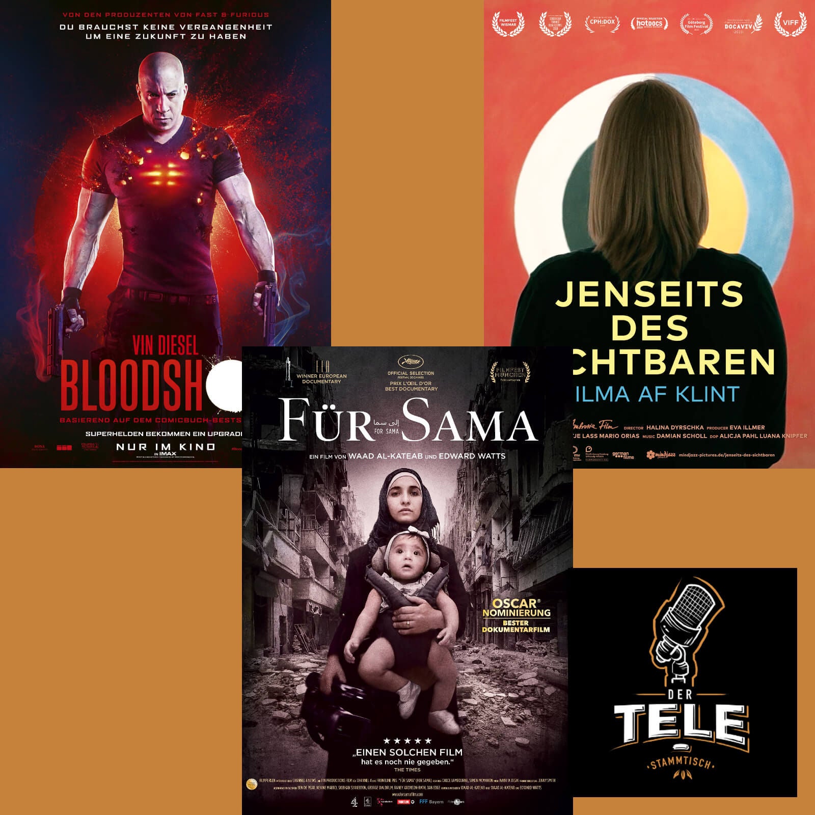 "Bloodshot", "Für Sama" und "Jenseits des Sichtbaren"