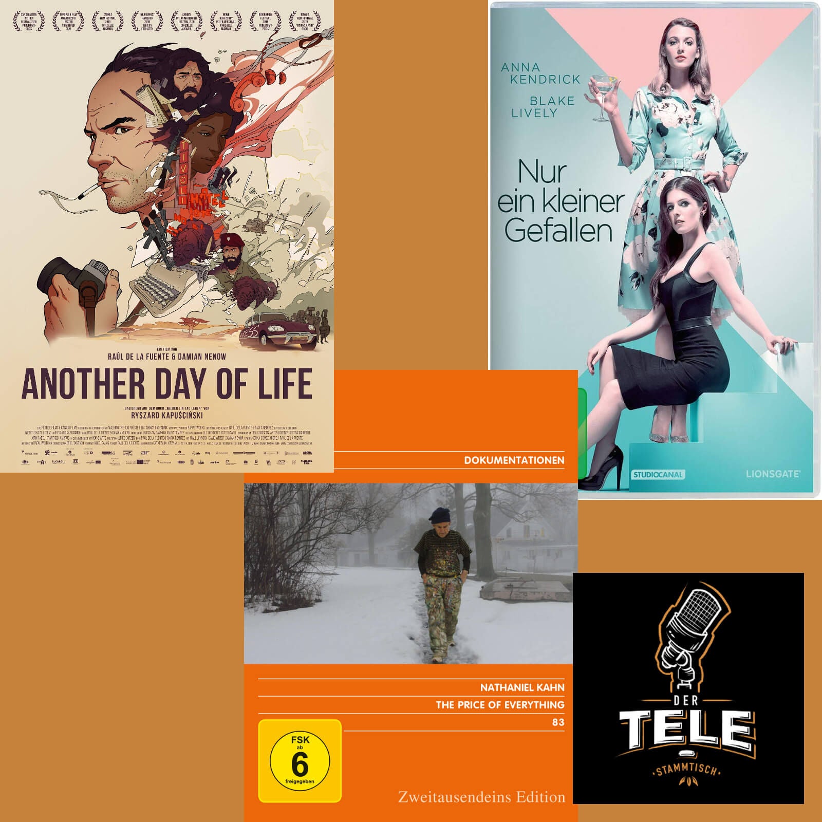 Reviews - "Another Day Of Life", "The Price Of Everything" und "Nur Ein Kleiner Gefallen"