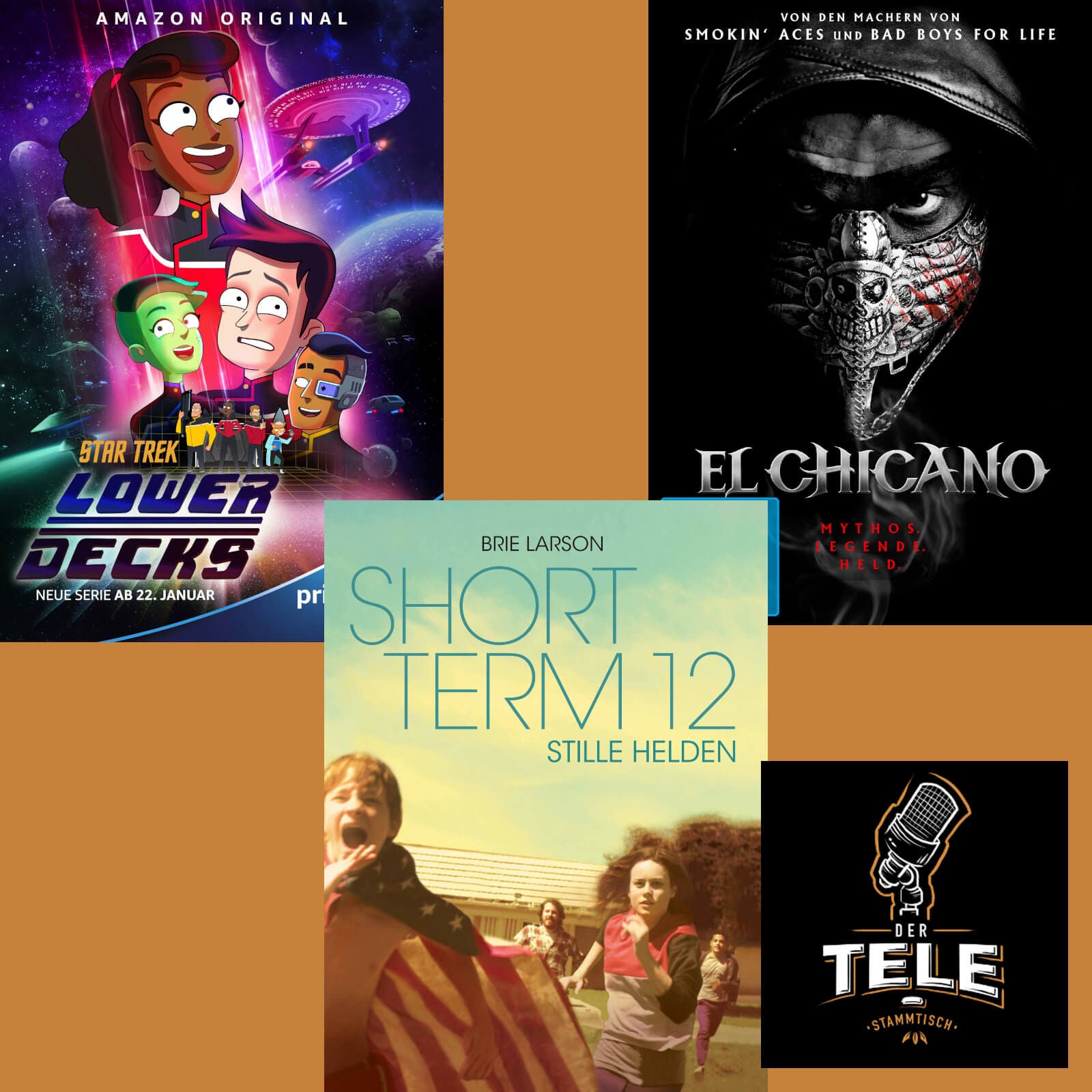 "El Chicano", "Star Trek: Lower Decks" und "Short Term 12"