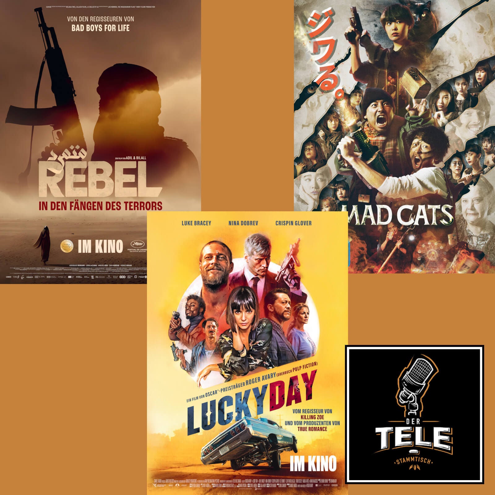 Busch Media Special mit Rebel, Lucky Day & Mad Cats