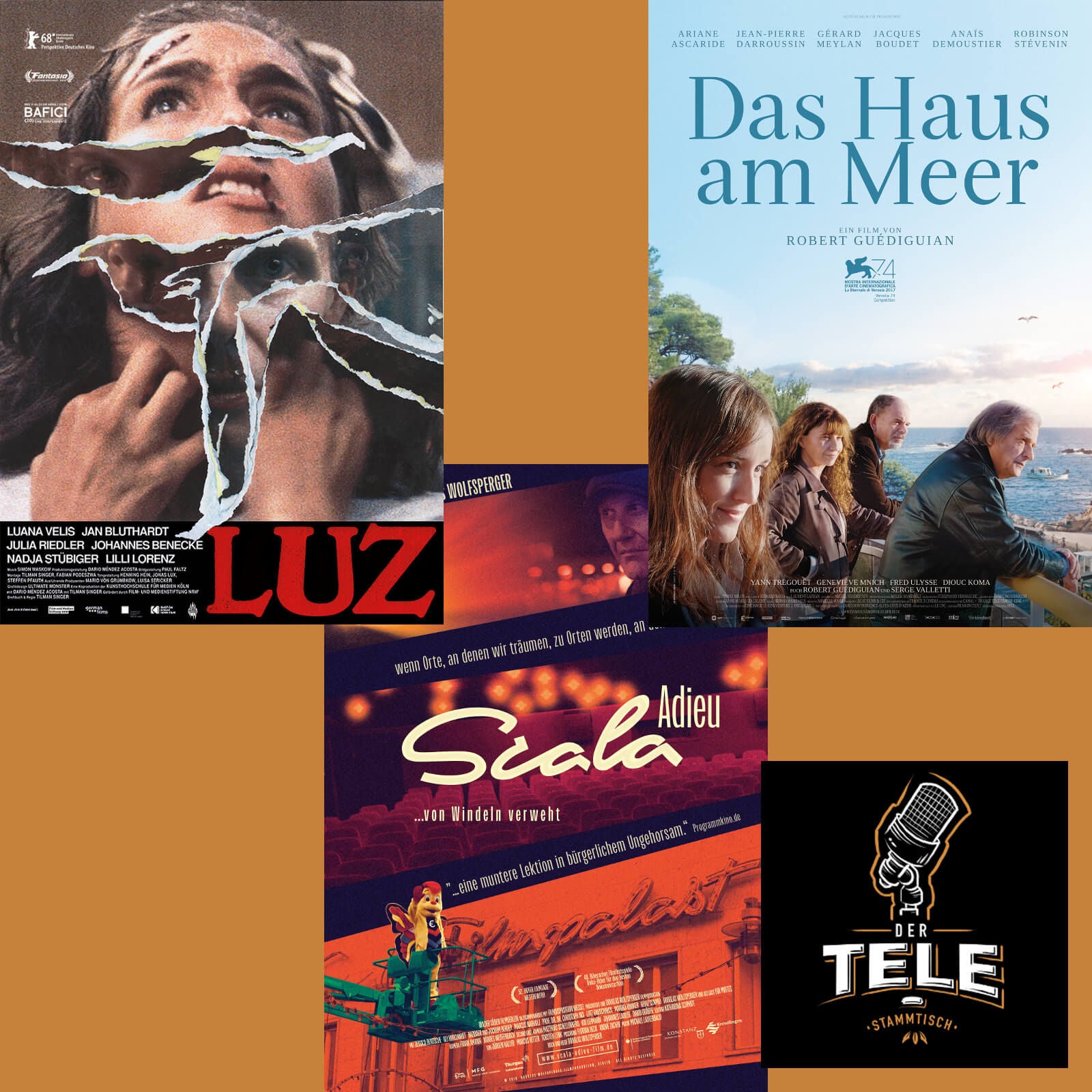 Reviews - "Luz", "Scala Adieu" und "Das Haus am Meer"
