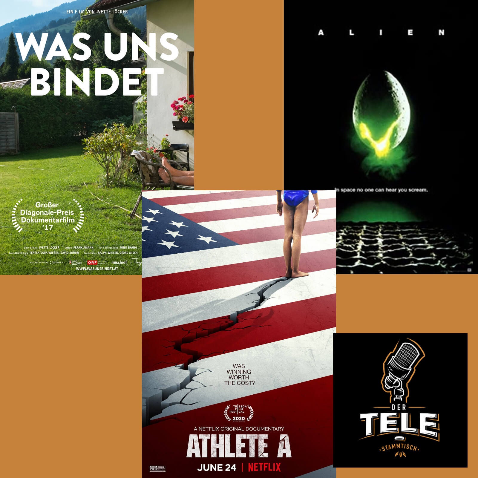 "Was uns bindet", "Athletin A" und "Alien"