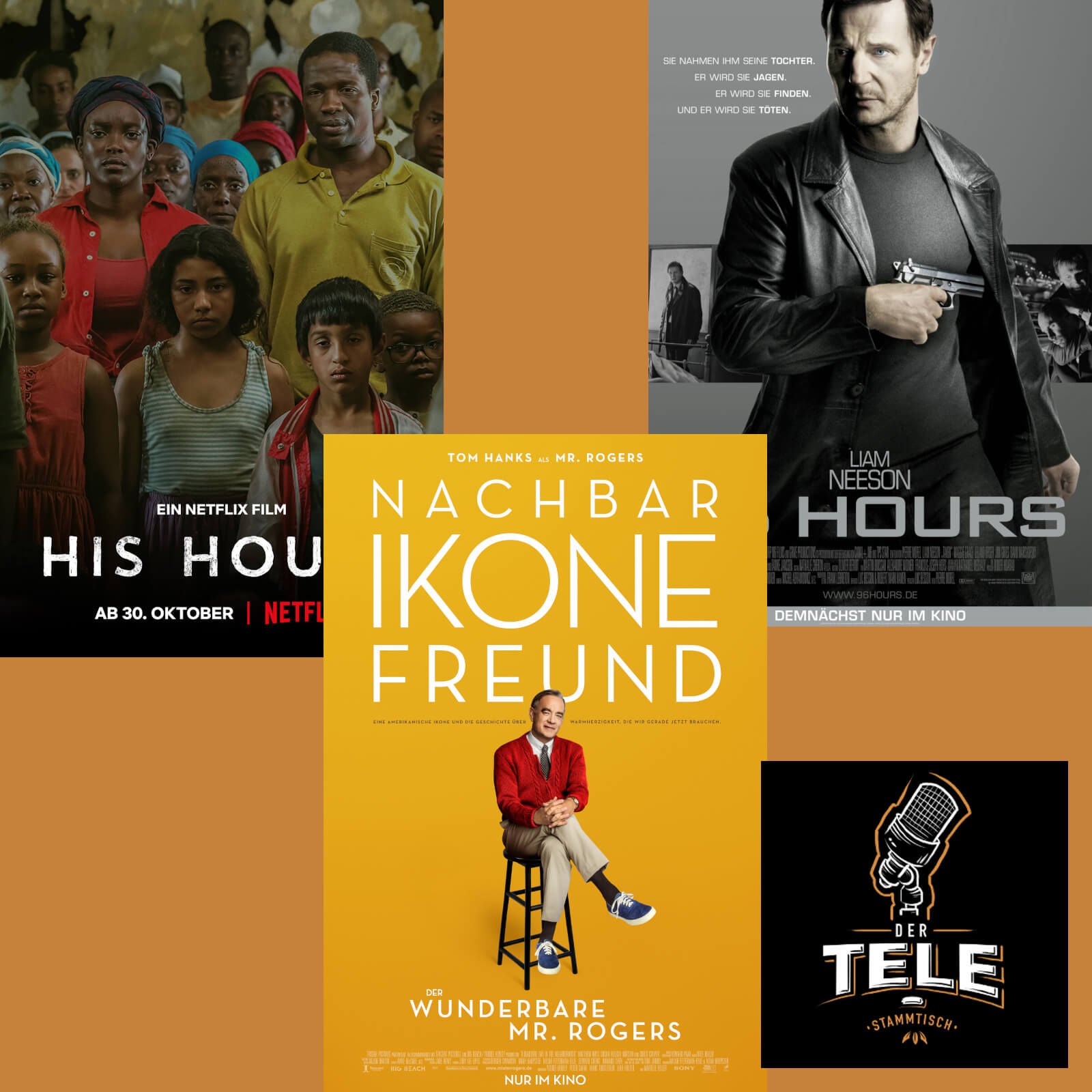 "His House", "Der Wunderbare Mister Rogers" und "96 Hours"