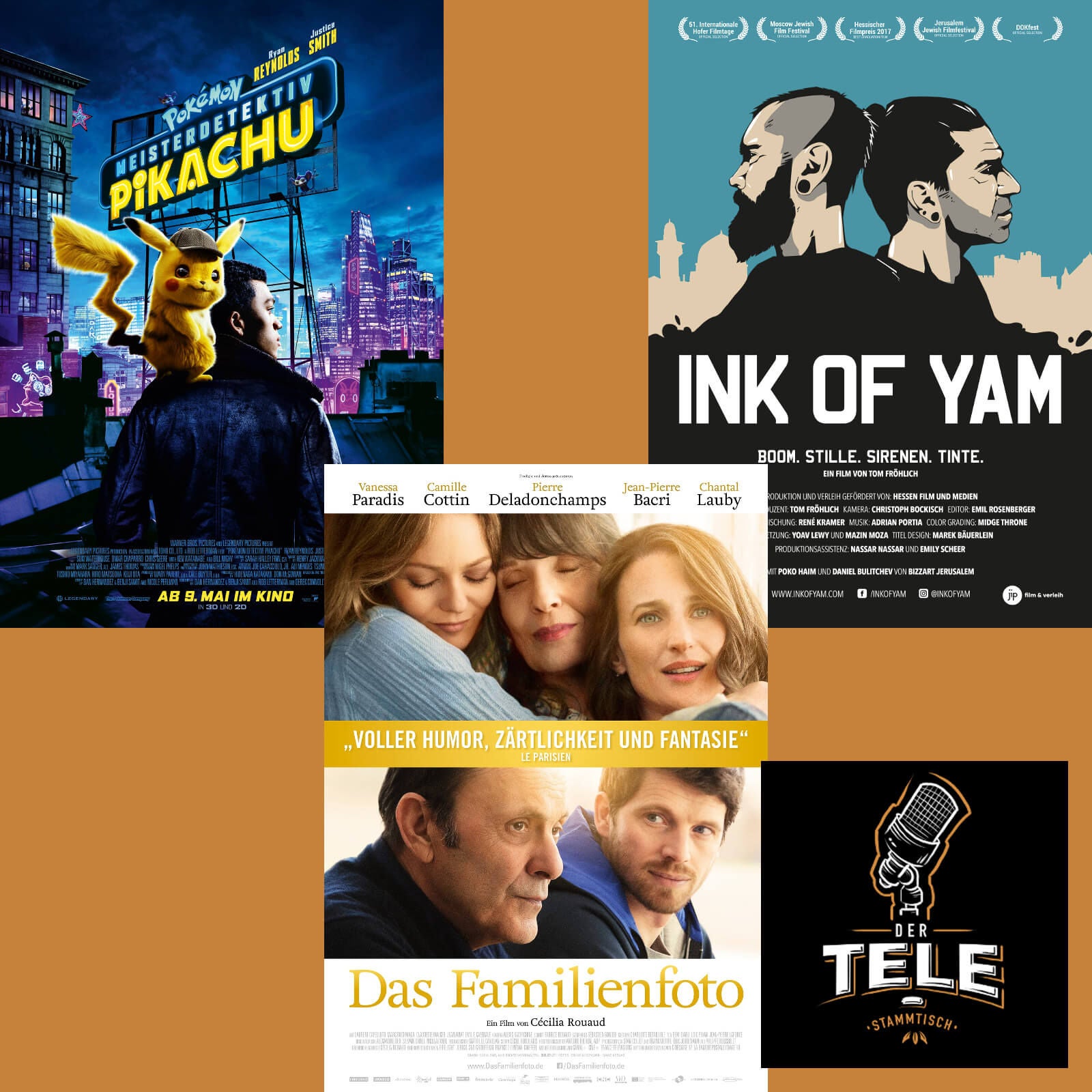 Reviews - "Pokémon: Meisterdetektiv Pikachu", "Das Familienfoto" und "Ink Of Yam"