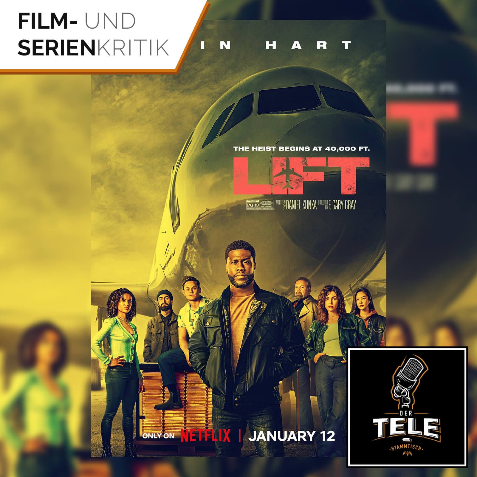 Lift | Kevin Hart klaut bei Netflix