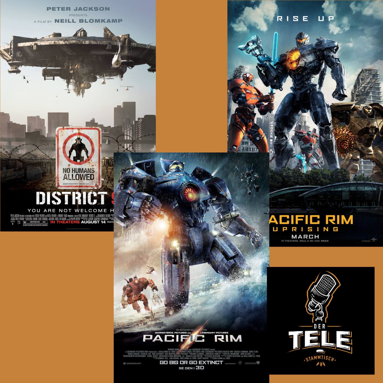 "District 9", "Pacific Rim" und "Pacific Rim: Uprising"