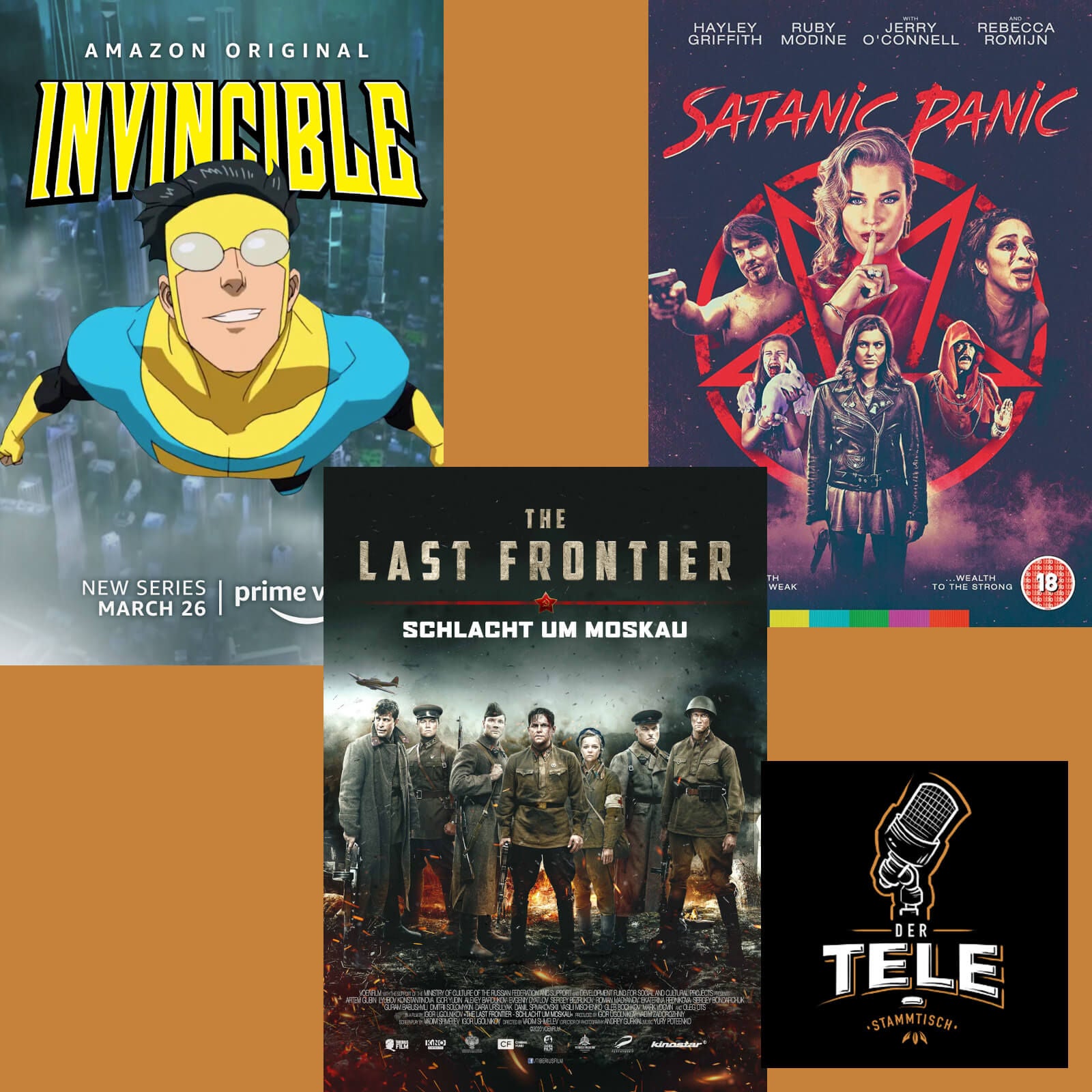 "Invincible", "The Last Frontier" und "Satanic Panic"