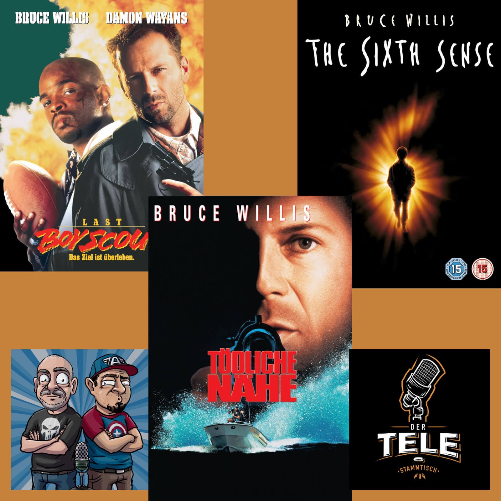 "Last Boy Scout", "Tödliche Nähe" und "The Sixth Sense"