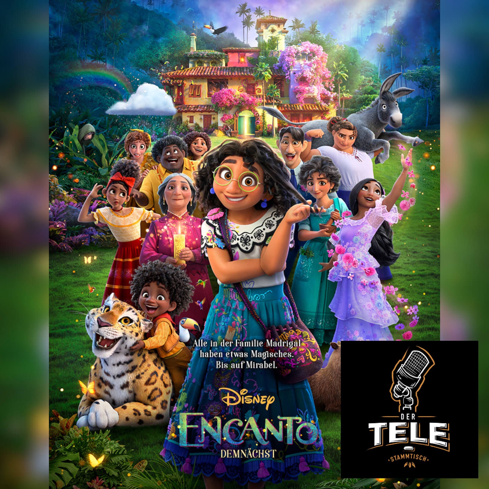 "Encanto" + Interviews mit Clark Spencer, Yvett Merino, Byron Howard, Jared Bush, Charise Castro Smith