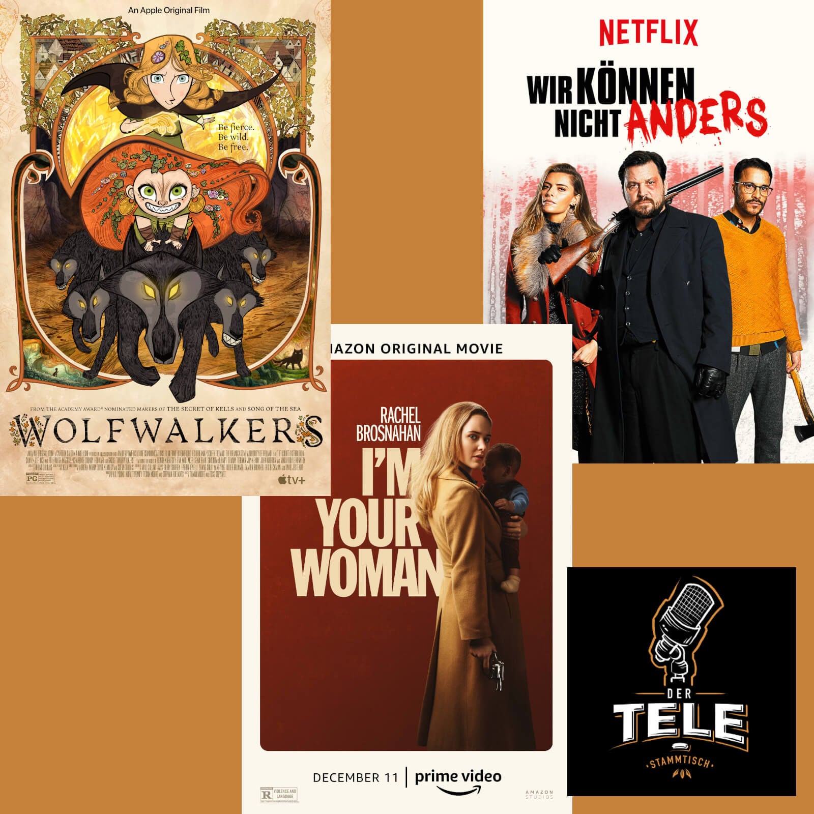 "Wolfwalkers", "I'm Your Woman" und "Wir können nicht anders"
