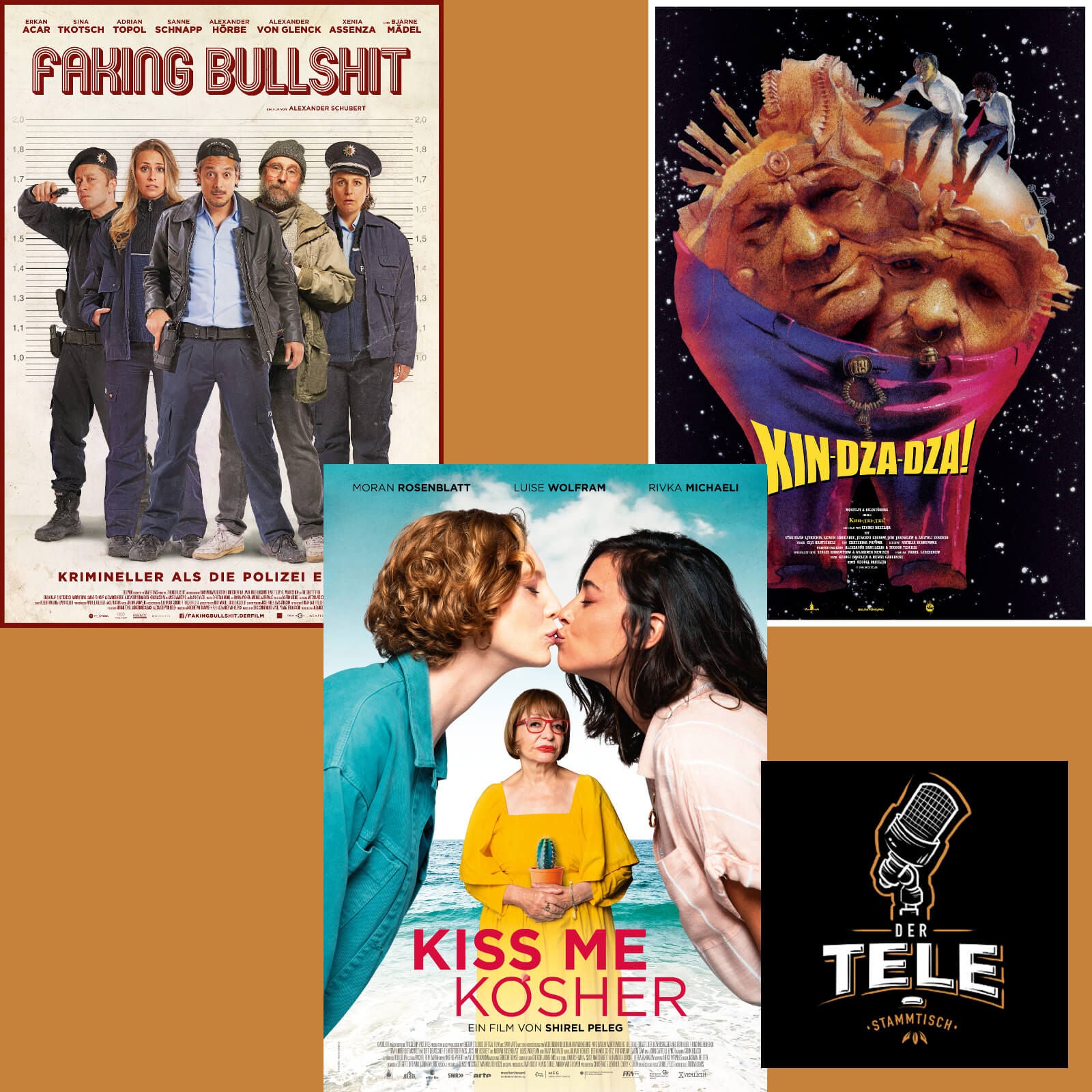 "Faking Bullshit", "Kiss me Kosher" und "Kin-Dza-Dza"