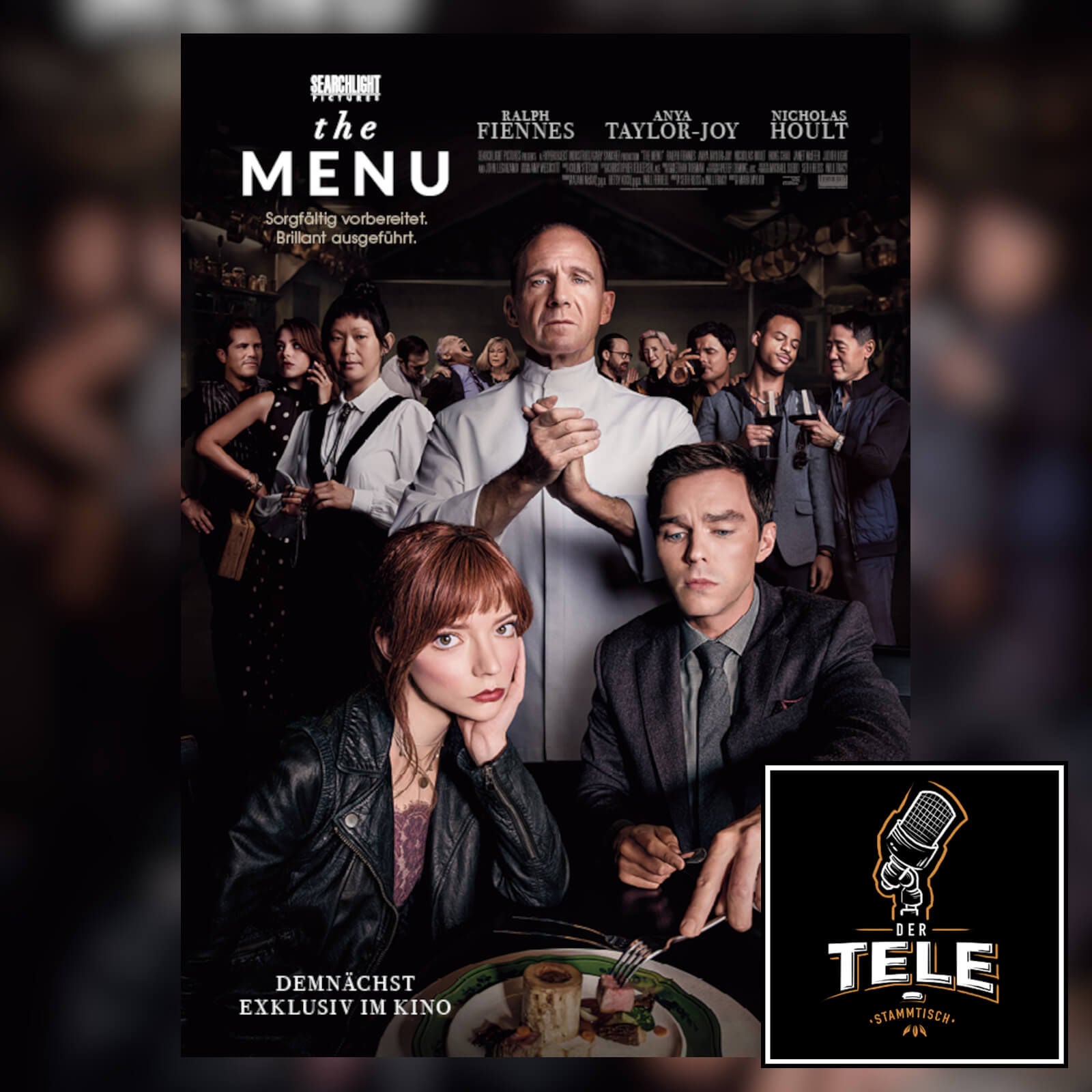 The Menu (Ralph Fiennes, Anya Taylor-Joy, Nicholas Hoult)