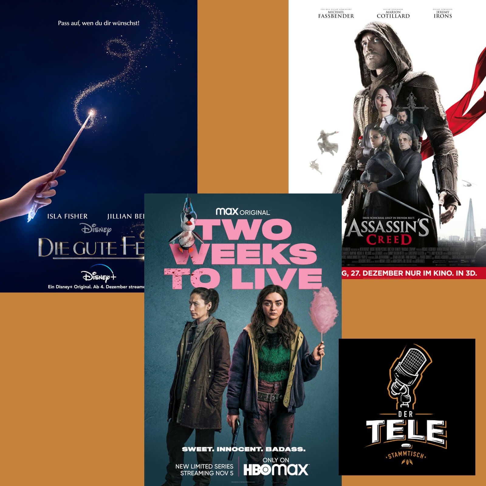 "Die Gute Fee", "Two Weeks To Live" und "Assassins Creed" Review, Kritik