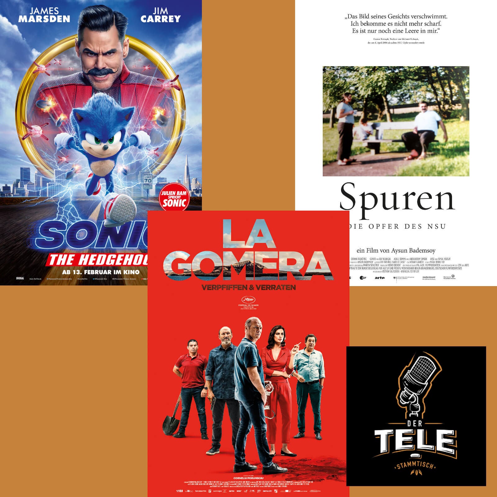"Sonic The Hedgehog", "La Gomera" und "Spuren - Die Opfer Des NSU"