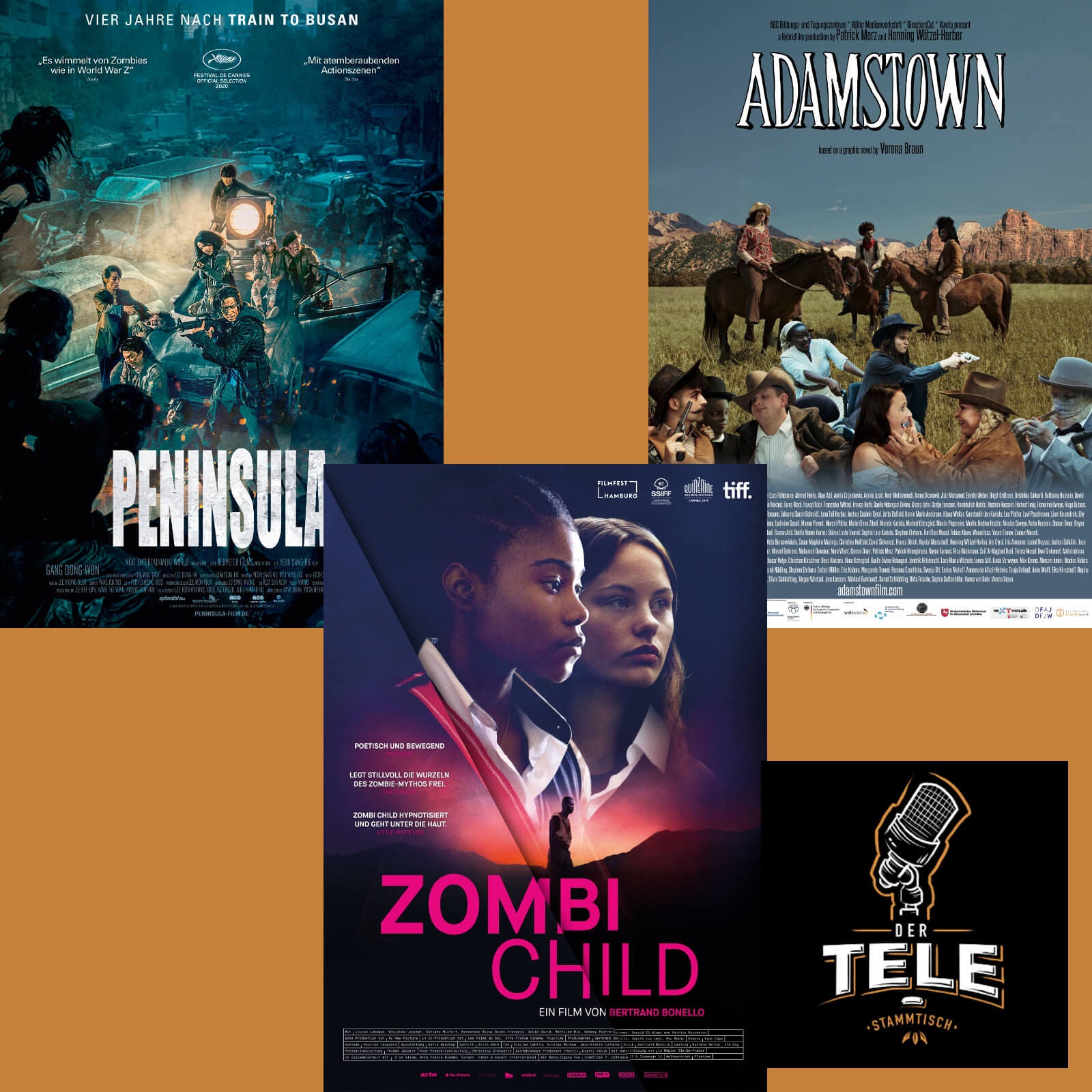 "Peninsula", "Zombi Child" und "Adamstown"