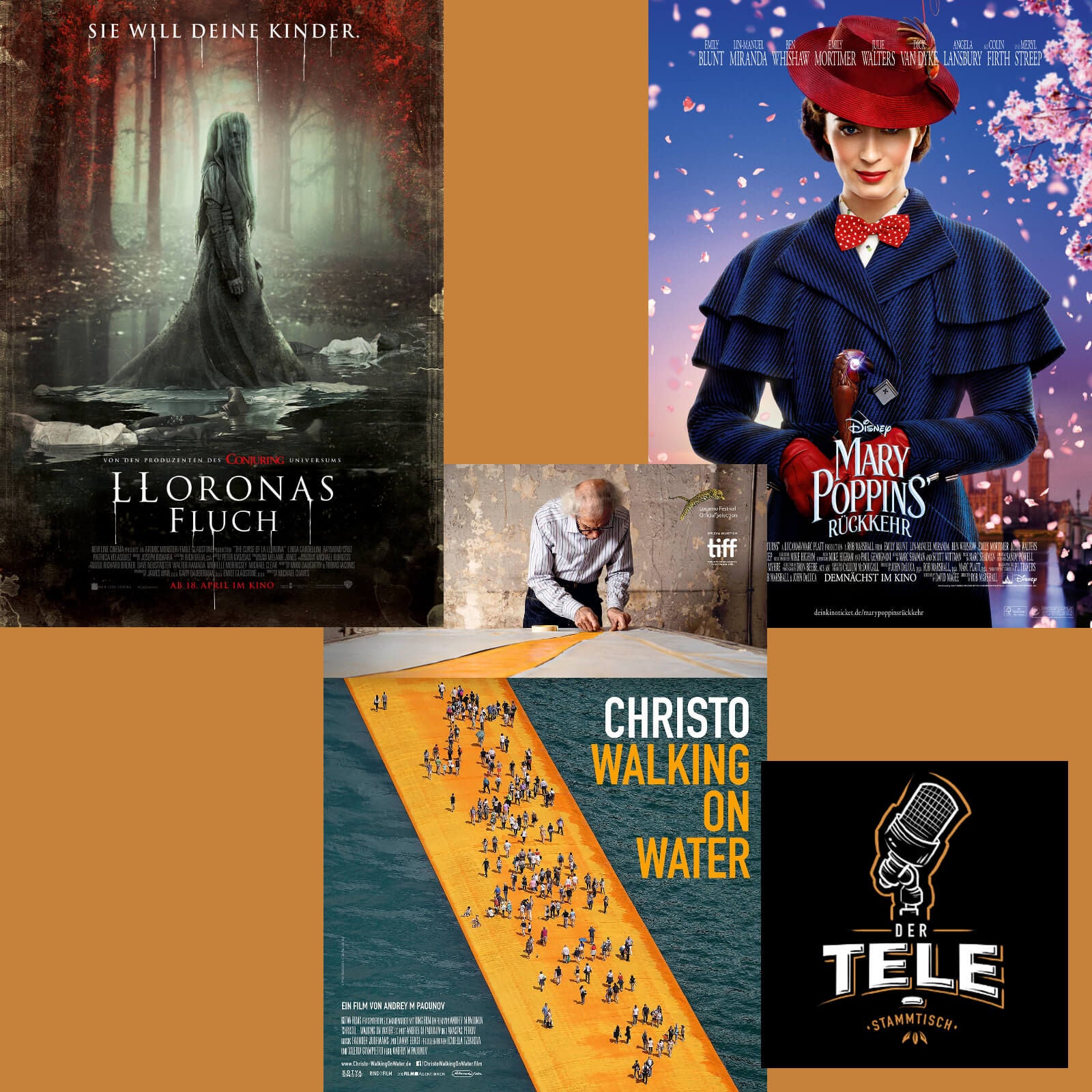 Reviews - "Lloronas Fluch", "Christo: Walking On Water" und "Mary Poppins' Rückkehr"