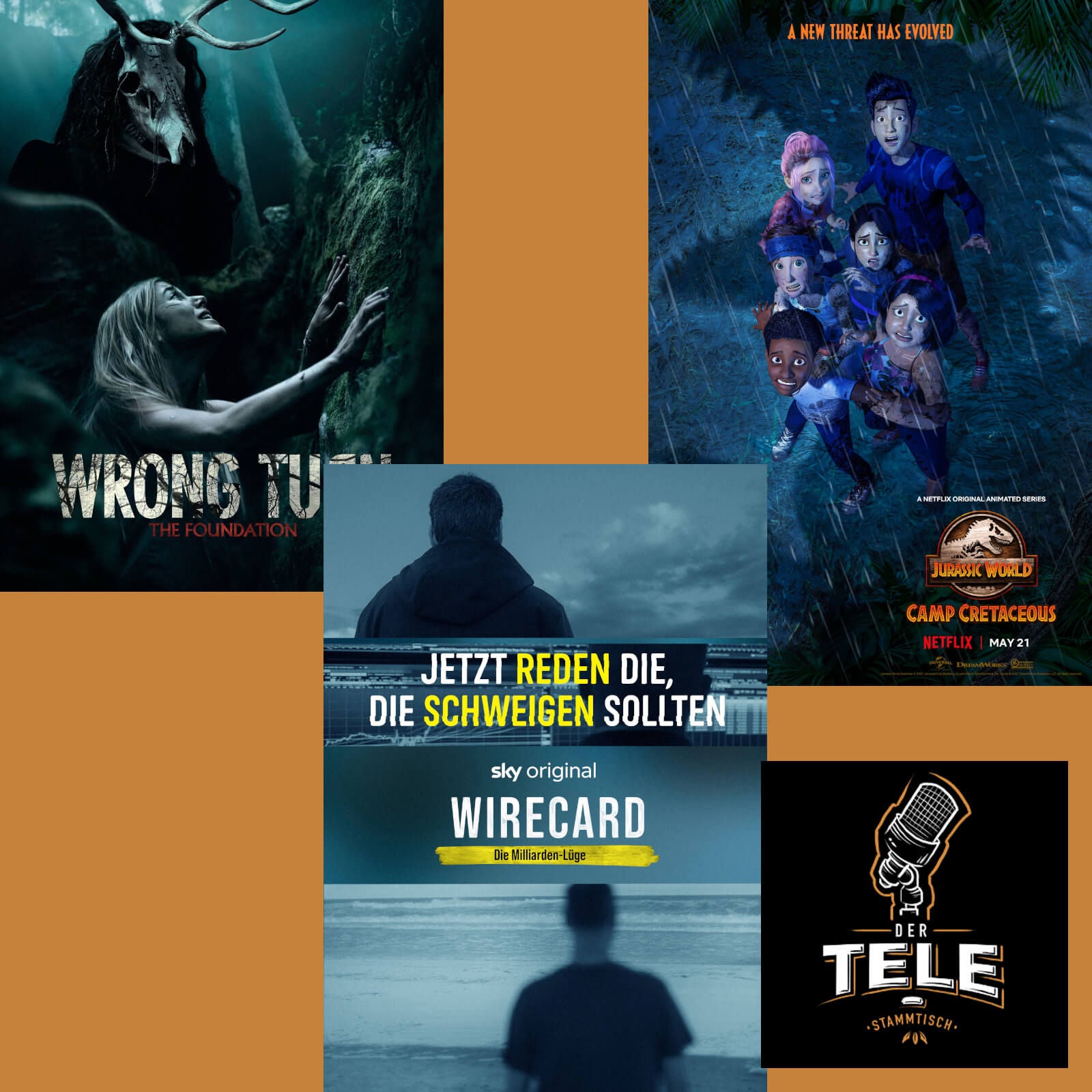 "Wrong Turn - The Foundation", "Wirecard - Die Milliarden-Lüge" und "Jurassic World: Neue Abenteuer - Season 3" (Netflix)