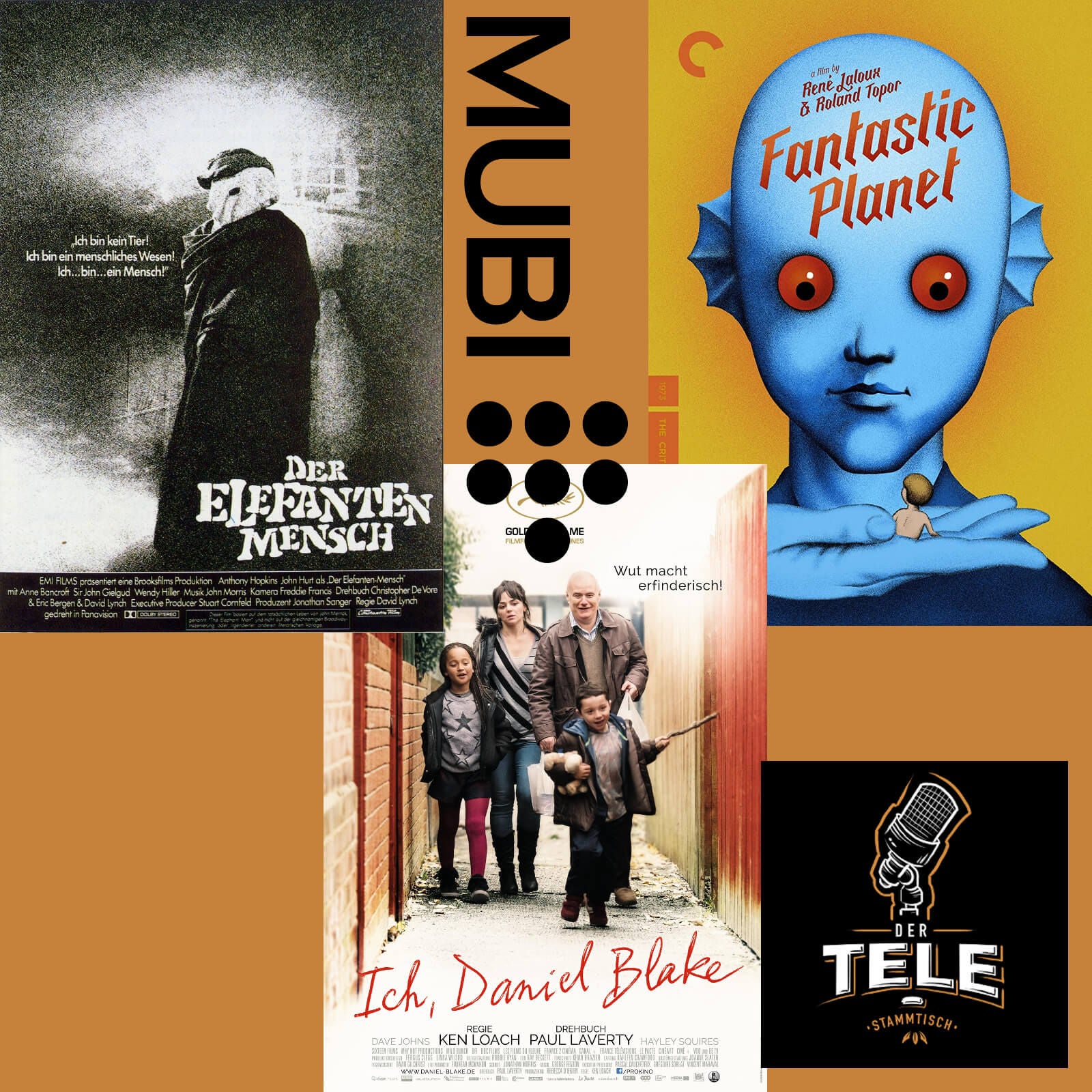 "Der Elefantenmensch", "Ich, Daniel Blake" und "Fantastic Planet"