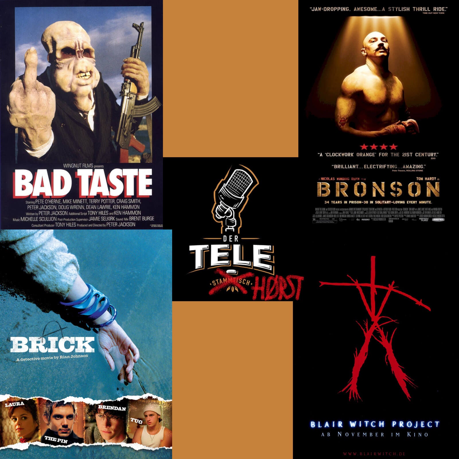 "Bad Taste", "Bronson", "Brick" und "Blair Witch Project" - Der Tele-Hørst Episode 15 - Filme unter 1 Mio. Budget