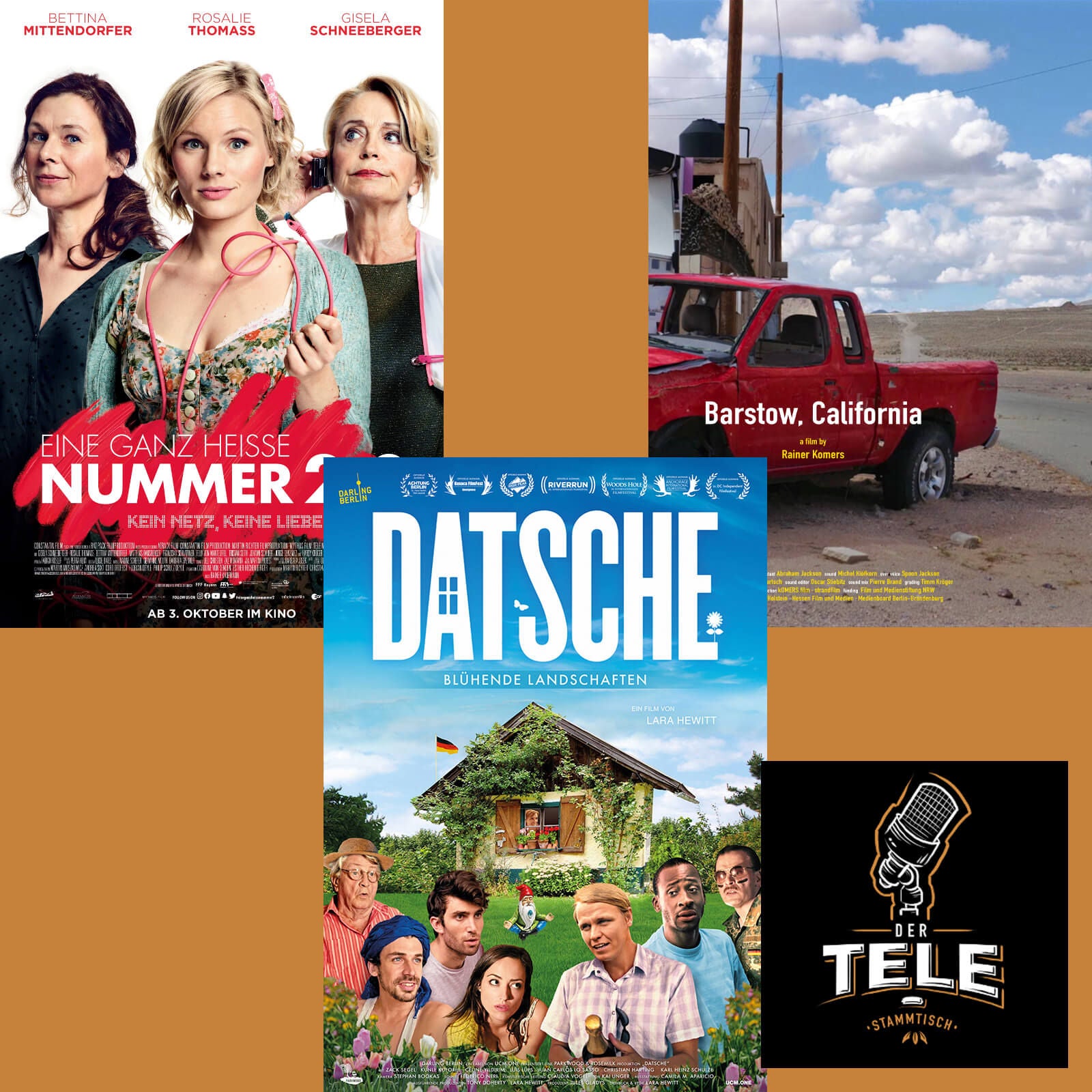 Reviews - "Eine Ganz Heisse Nummer 2.0", "Datsche" und "Barstow, California"