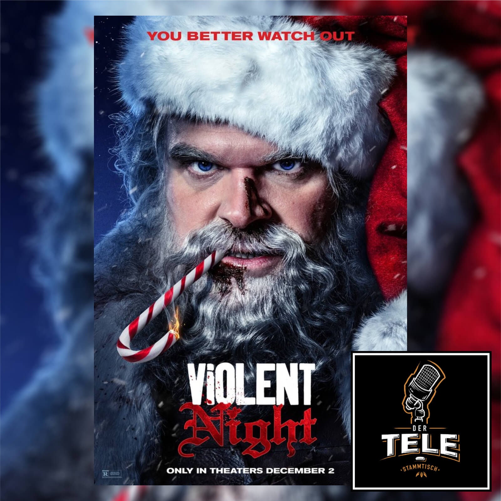Violent Night - Früher war mehr Lametta, heut' gibt's Gesplatter (David Harbour)