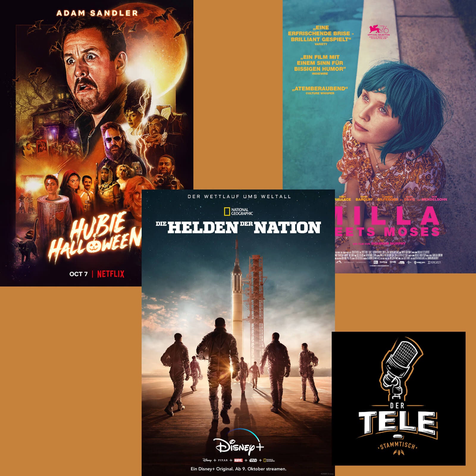 "Hubie Halloween", "Die Helden der Nation" und "Milla Meets Moses"