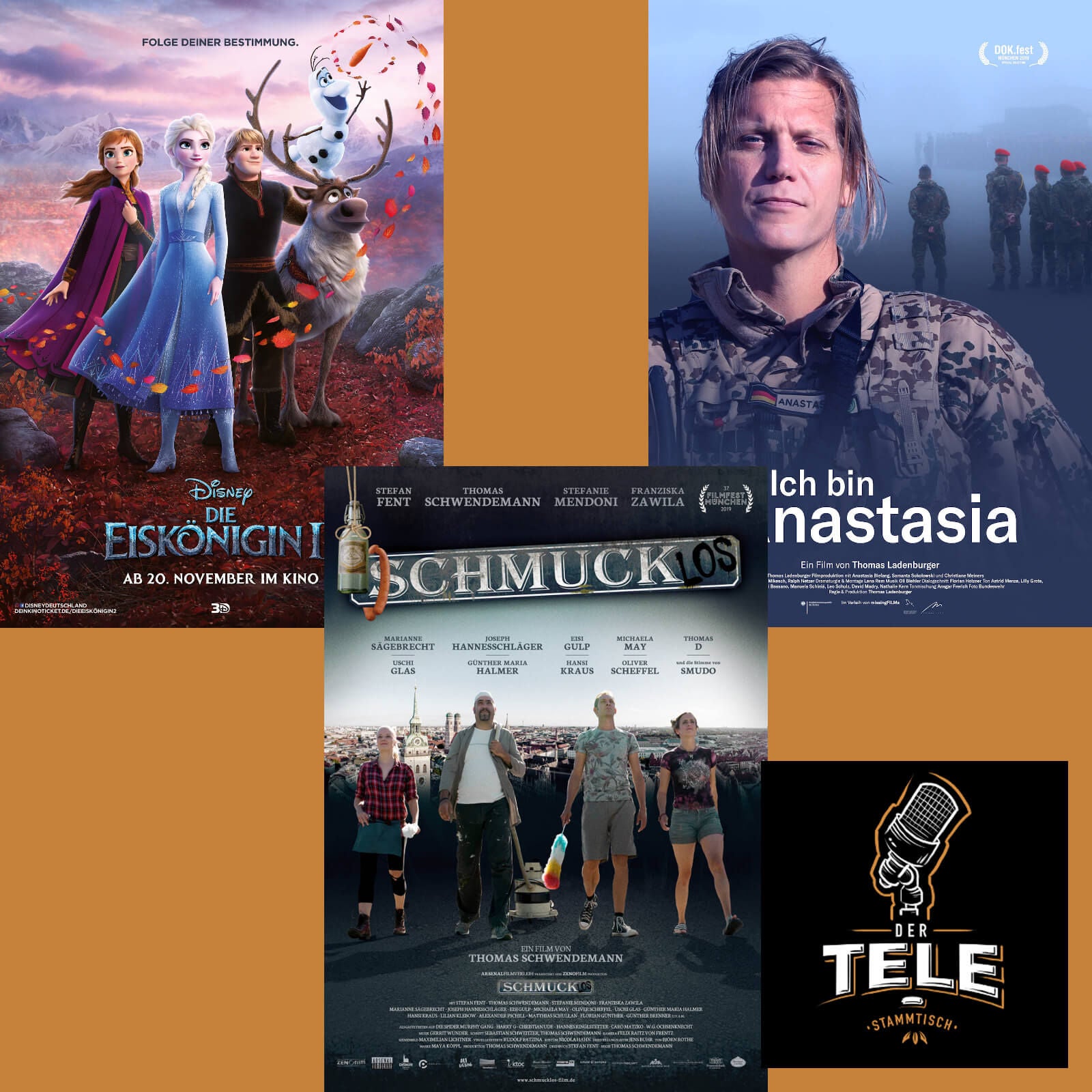 Reviews - "Die Eiskönigin 2", "Schmucklos" und "Ich Bin Anastasia"