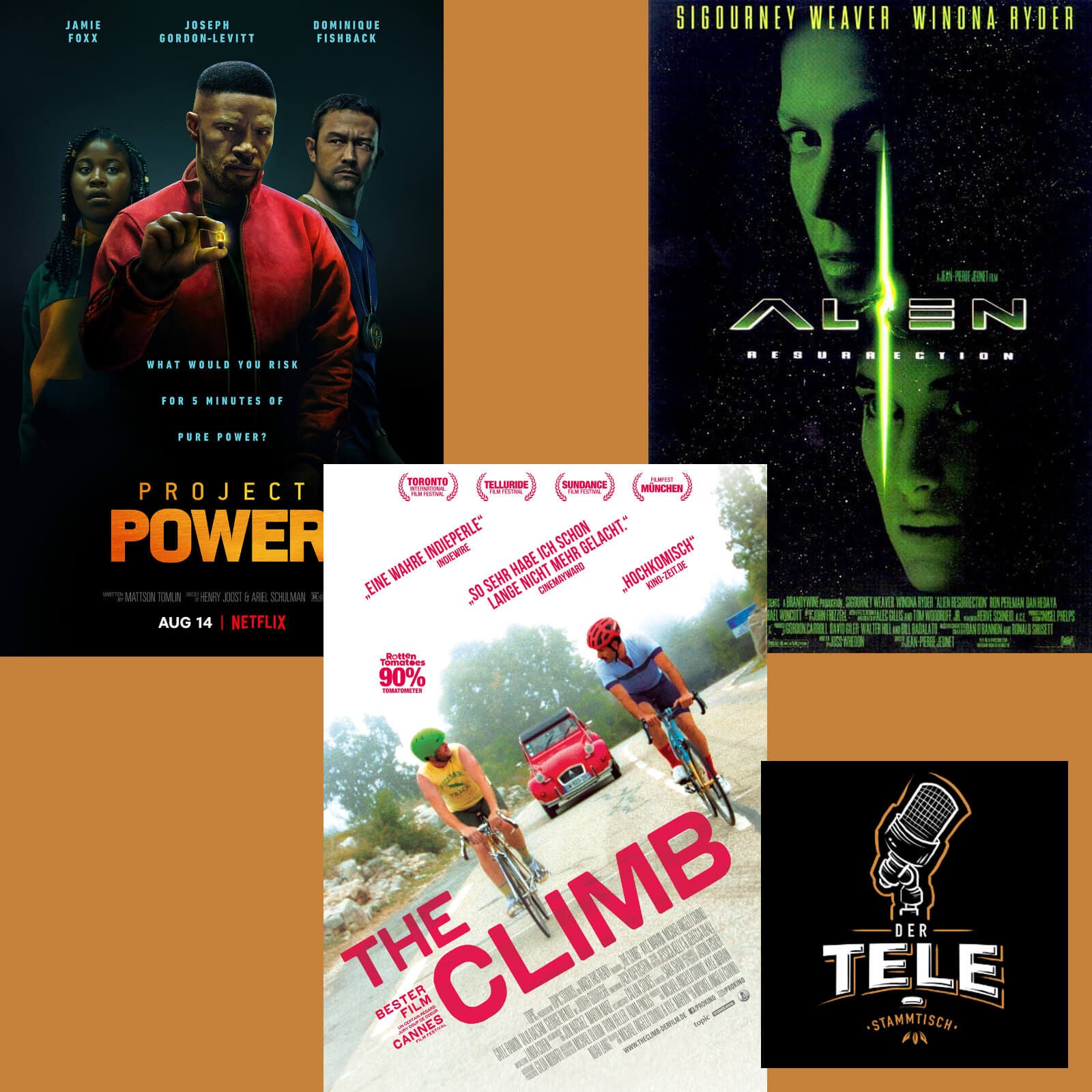 "Project Power", "The Climb" und "Alien 4"