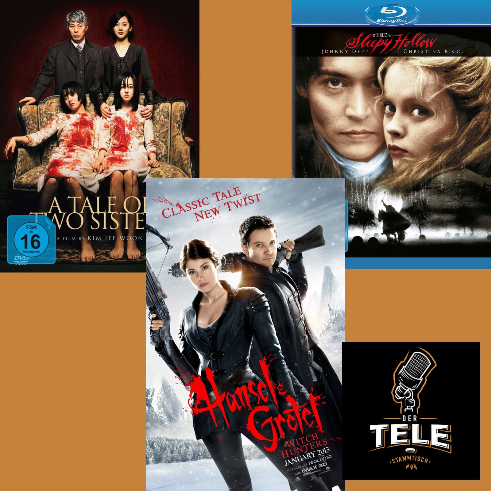 "A Tale Of Two Sisters", "Hänsel und Gretel: Hexenjäger" und "Sleepy Hollow"