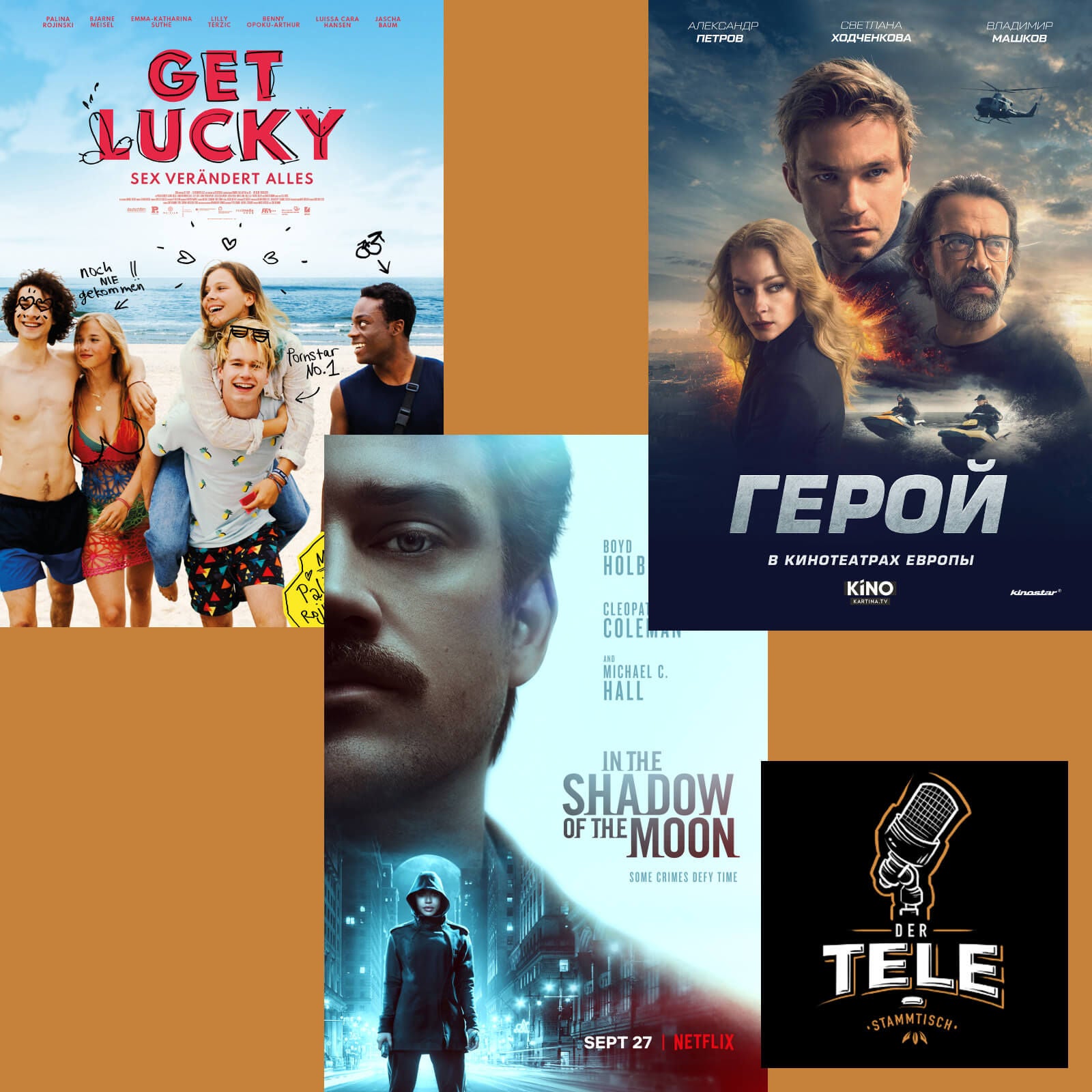Reviews - "Get Lucky", "In The Shadow Of The Moon" und "The Hero"