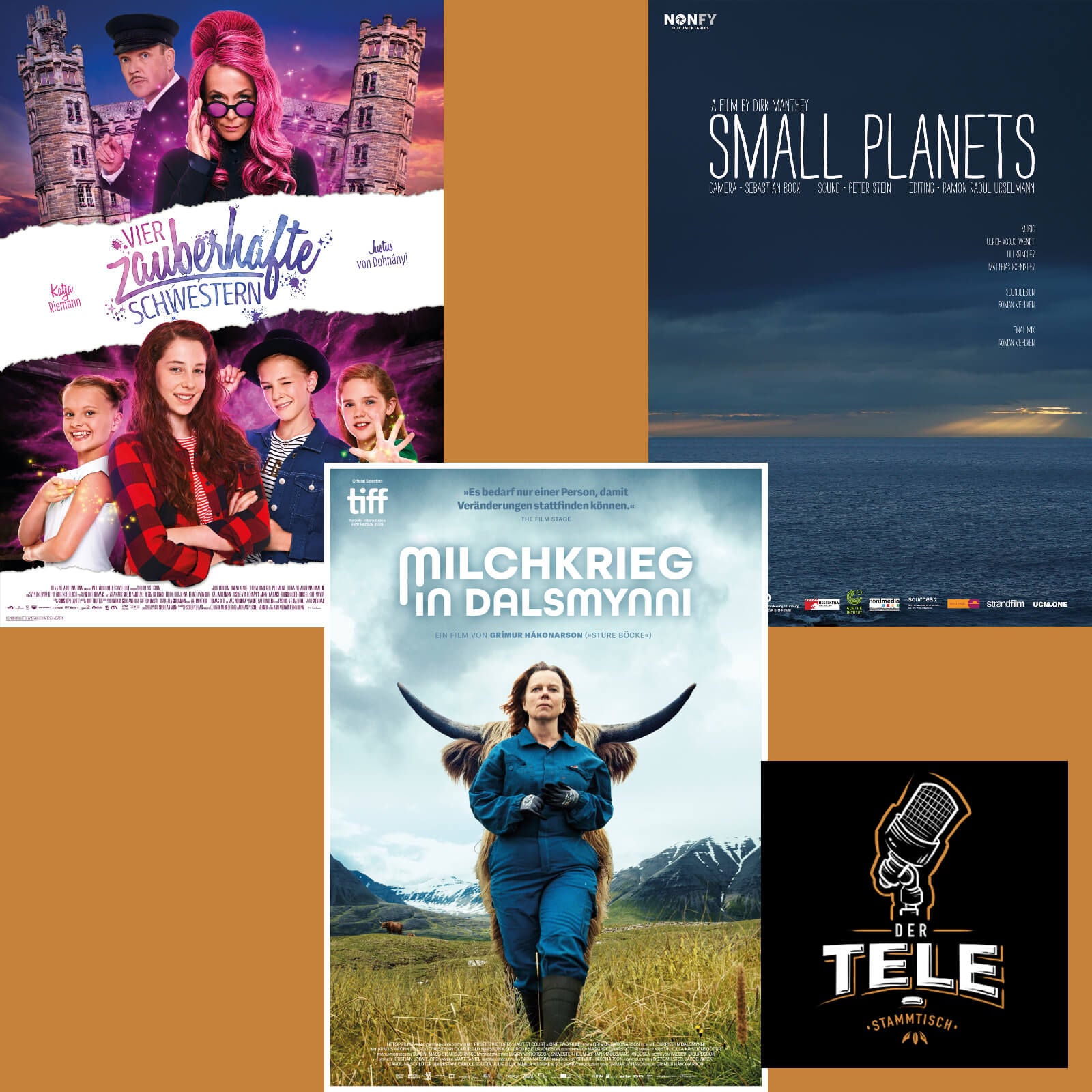 Reviews - "Vier Zauberhafte Schwestern", "Milchkrieg In Dalsmynni" und "Small Planets"
