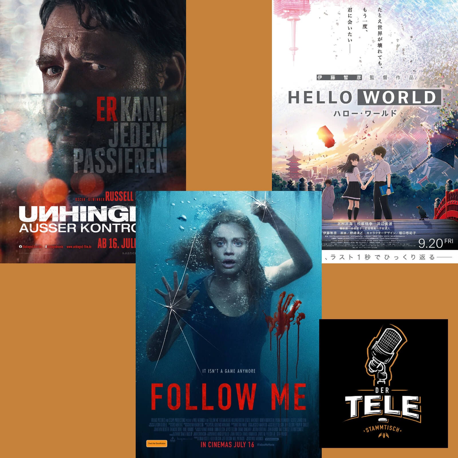 "Unhinged" und Fantasy Filmfest Nights 2020 Roundup mit "Follow Me" und "Hello World"