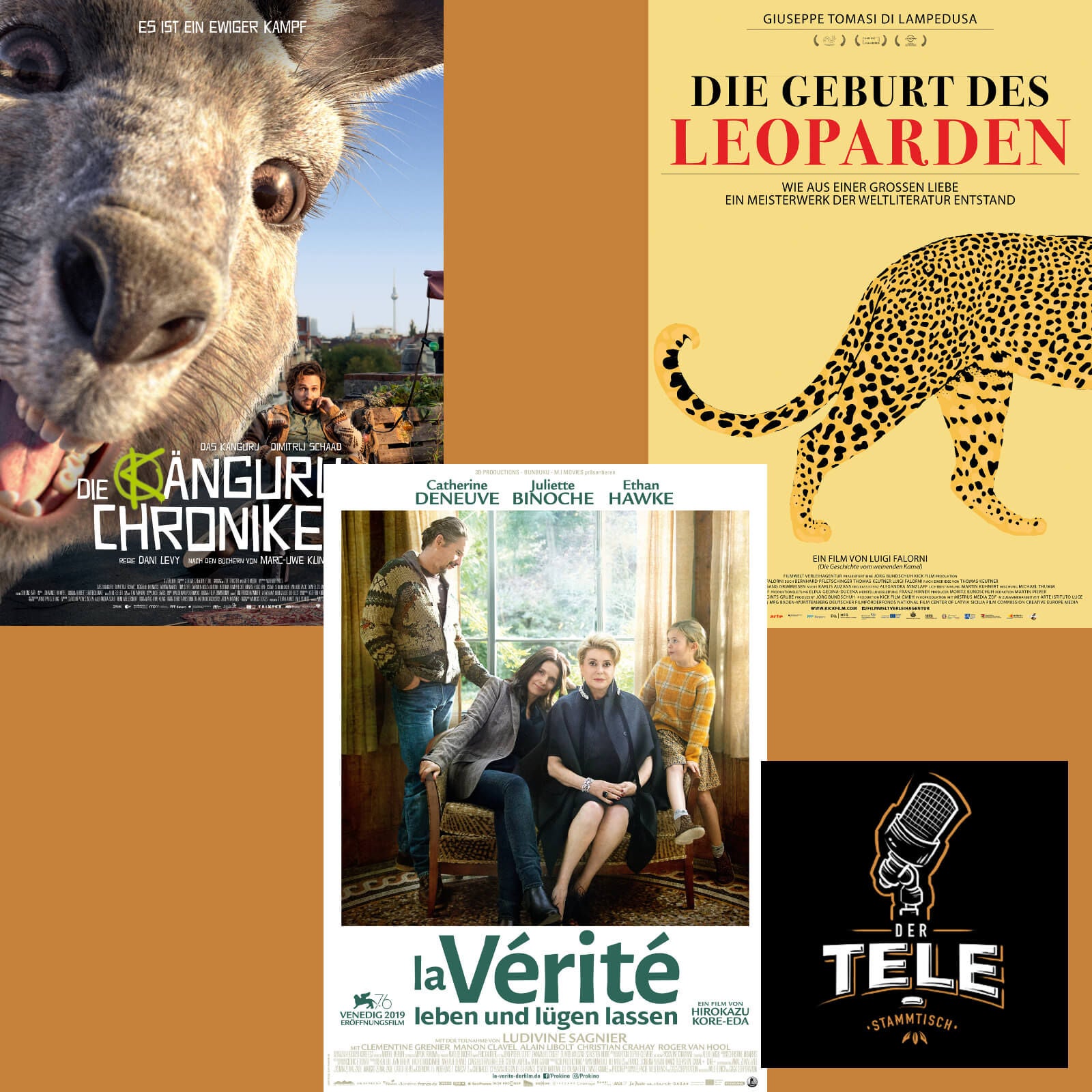 "Die Känguru-Chroniken", "La Vérité" und "Die Geburt des Leoparden"